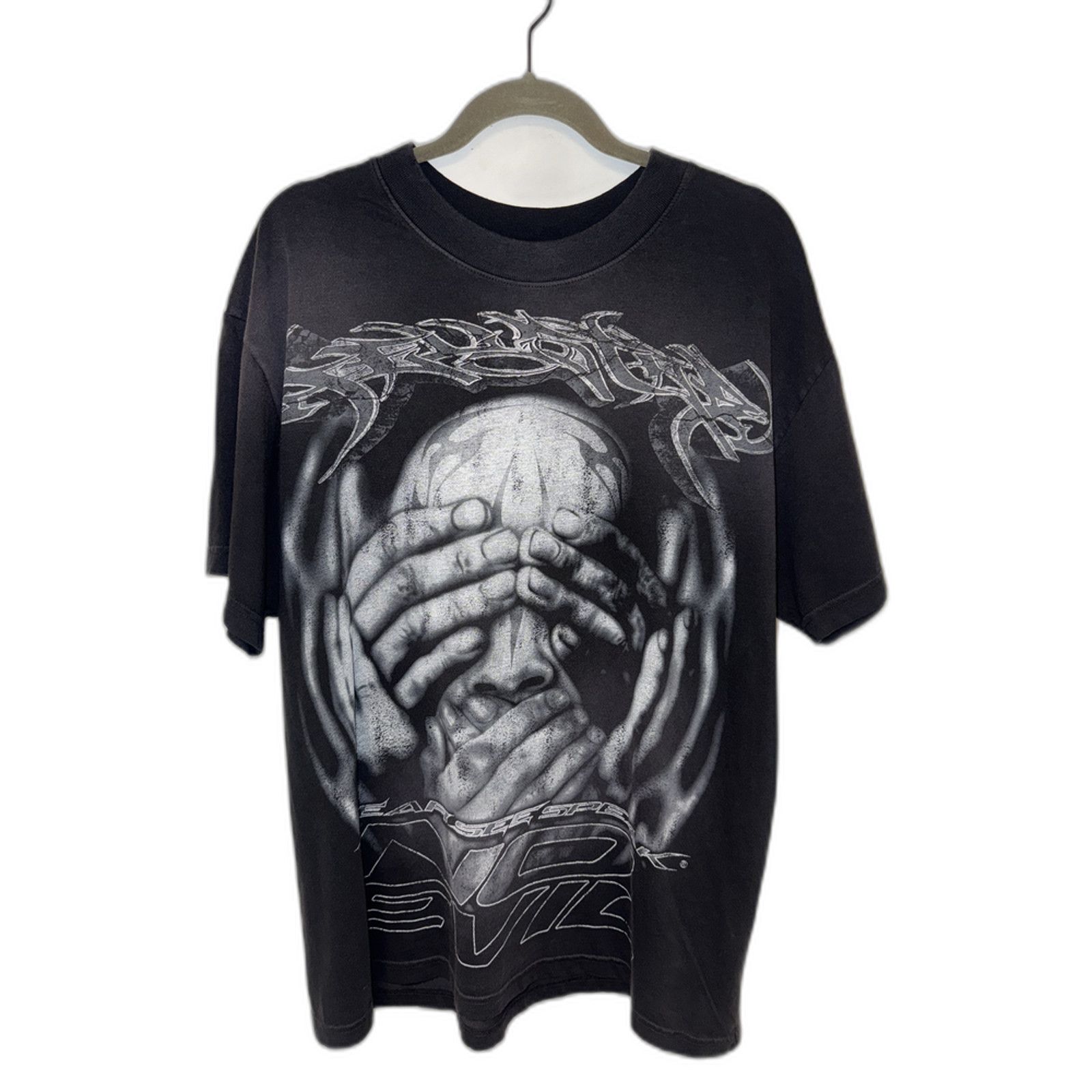 HELLSTAR Hellstar Tee Black Hear No Evil Size US L / EU 52-54 / 3 - 1 Thumbnail