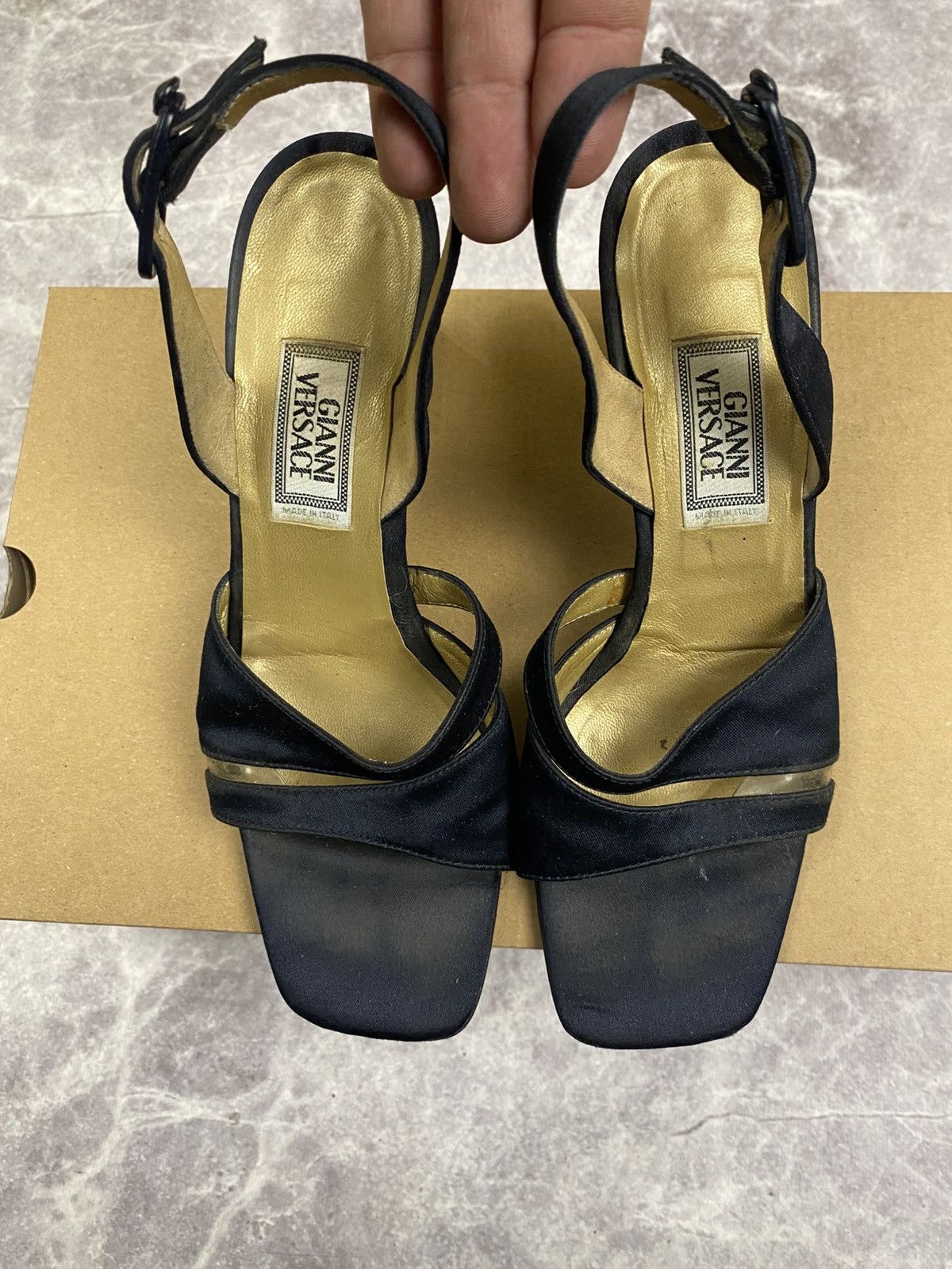 Versace Gianni Versace Vintage Women’s Heels Medusa Detail’s Size US 7 / IT 37 - 6 Thumbnail