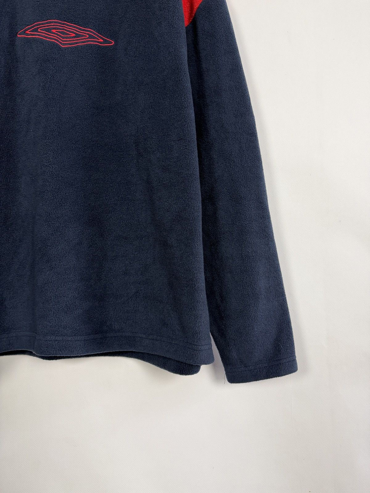 Umbro UMBRO Vintage Fleece Pullover Big Logo Sweatshirt Size L Size US L / EU 52-54 / 3 - 5 Thumbnail