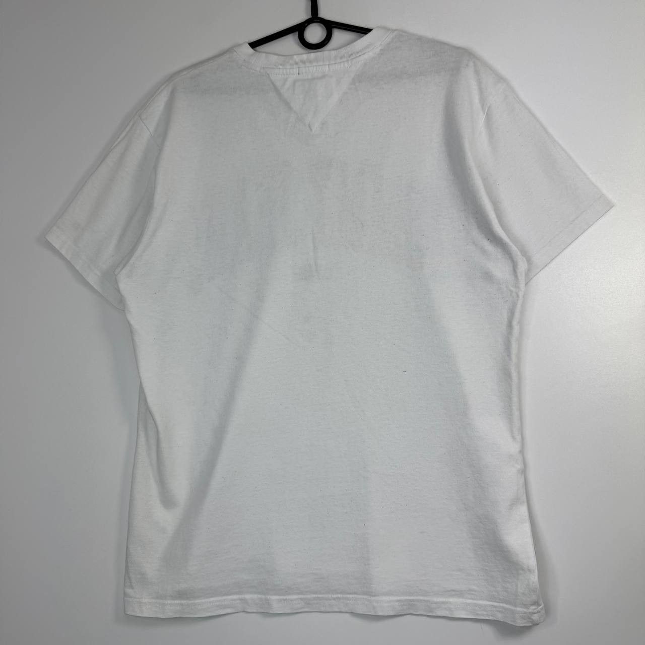 Tommy Jeans Tommy Jeans Spell Out Logo T-Shirt White Red Mens Size L Size US L / EU 52-54 / 3 - 7 Thumbnail