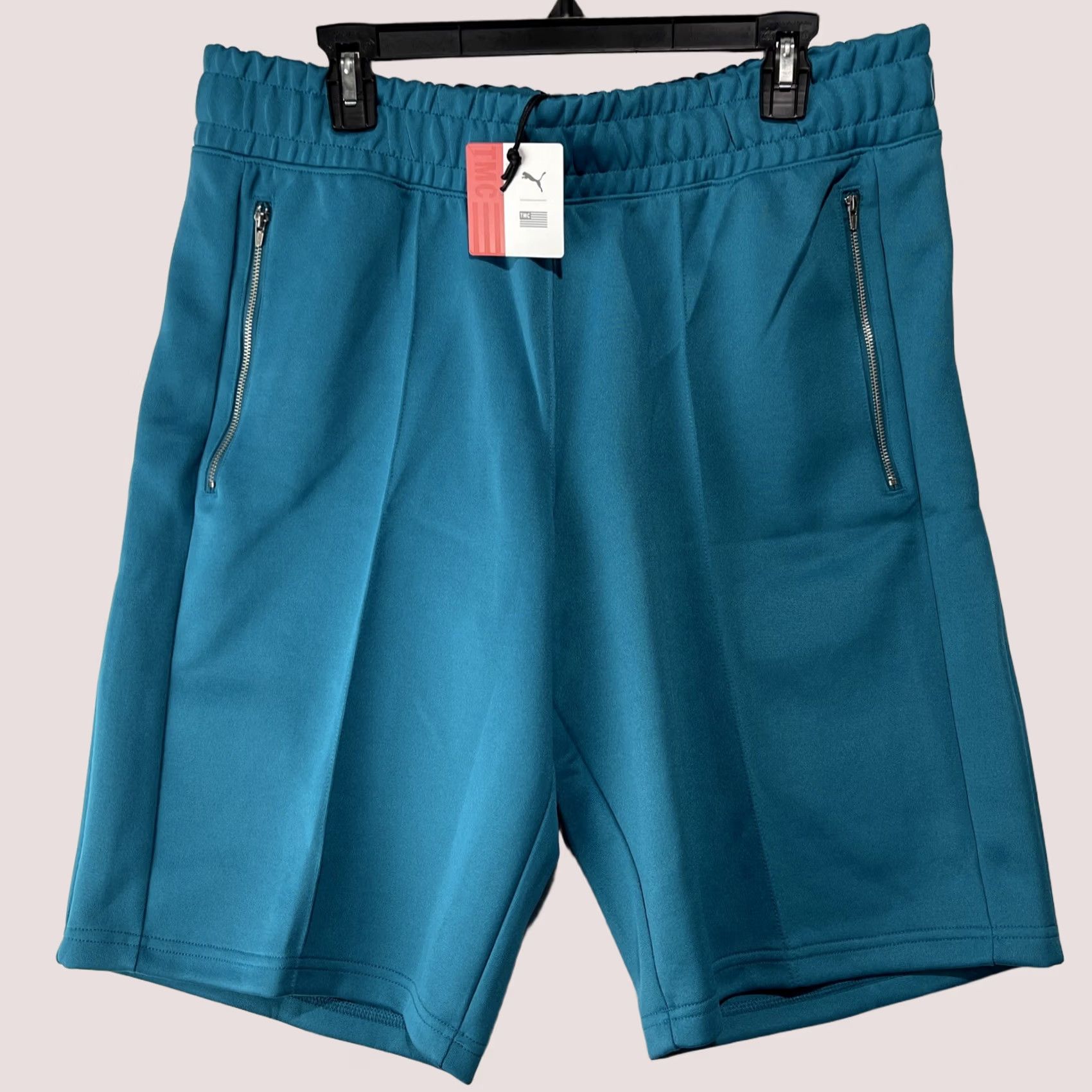 Puma PUMA Shorts Mens XL Hussle Way Bermuda Nipsey Hussle Marathon Continues Blue Cotton Blend Shorts Mens Blue Nike Shirt Size US 36 / EU 52 - 1 Thumbnail