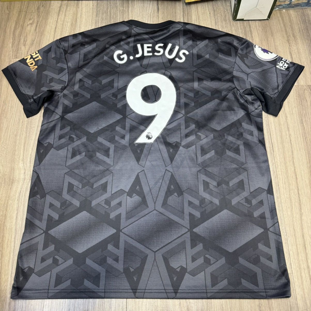 Adidas Arsenal 22/23 away shirt #9 G.Jesus Size US XL / EU 56 / 4 - 2 Thumbnail
