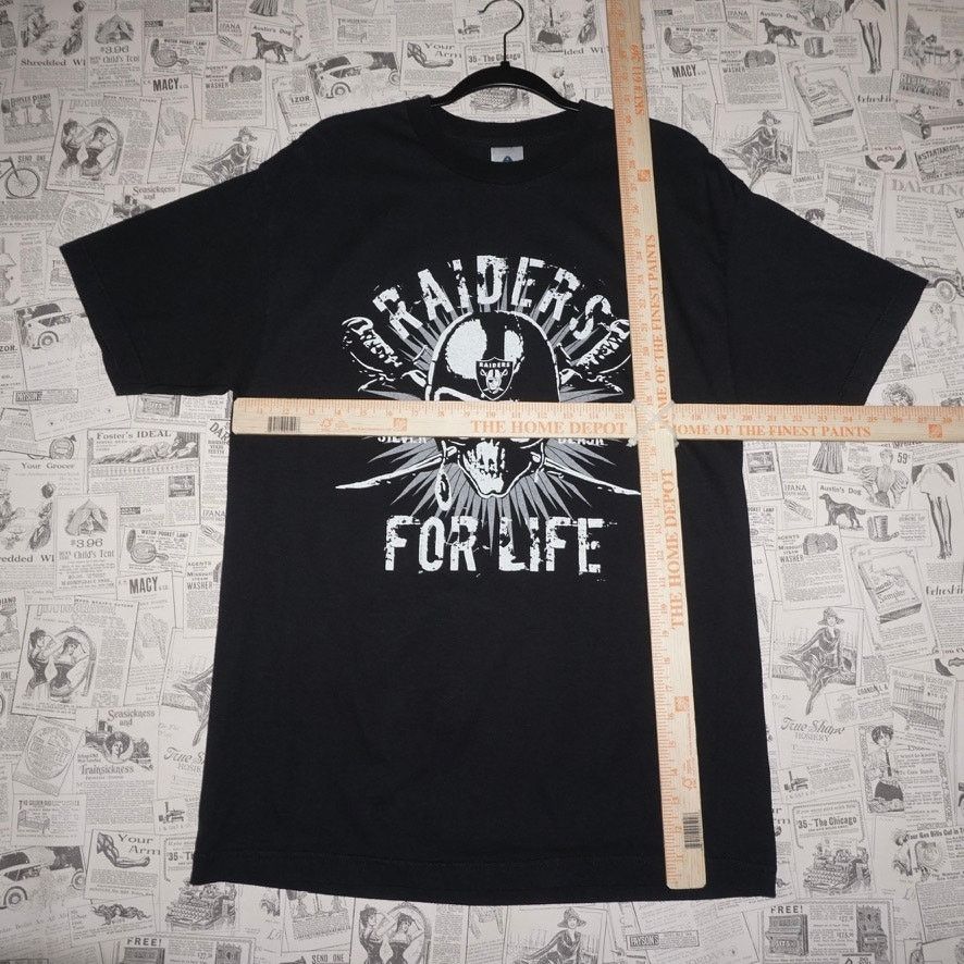 NFL Large - Vintage /Y2K Oakland Raiders nfl 2000s LA LV t-shirt Size US L / EU 52-54 / 3 - 4 Thumbnail