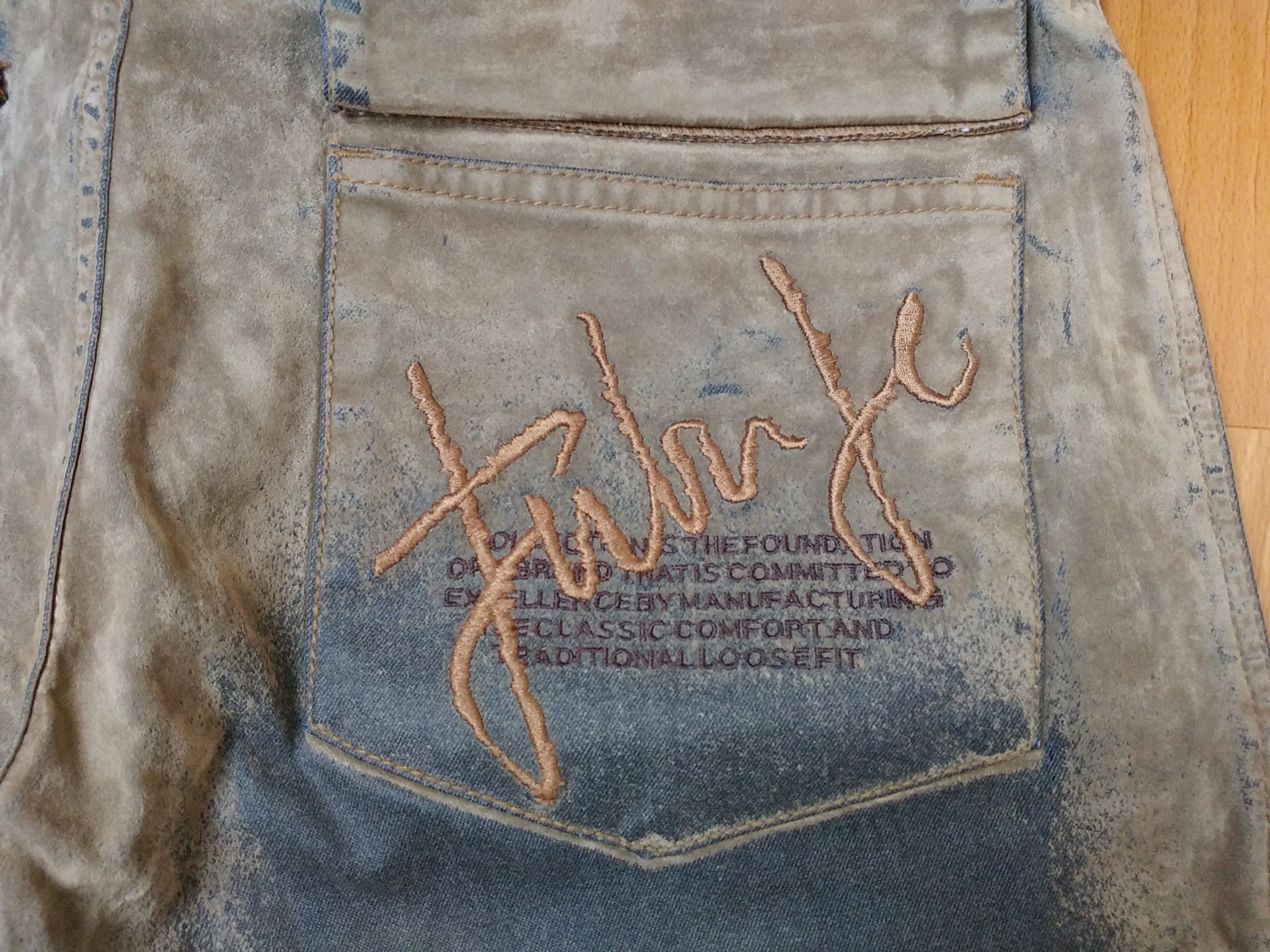 Fubu FUBU jeans, vintage baggy jeans, 90s hip hop skater Y2K 28 Size US 28 / EU 44 - 7 Thumbnail