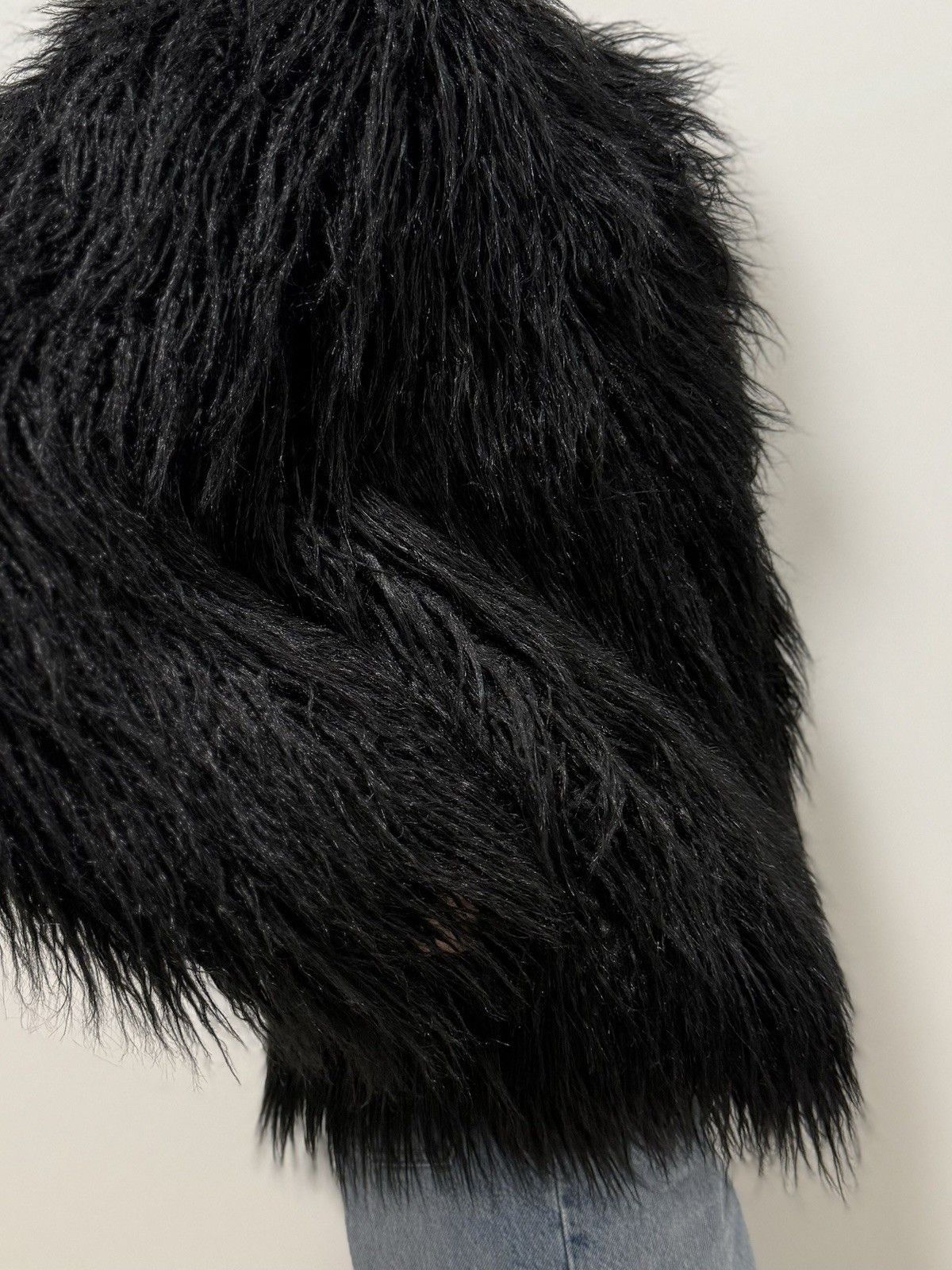 Samsoe Samsoe DDP Samsoe Samsoe Sophia Womens Faux Fur Jacket Black Size M Size M / US 6-8 / IT 42-44 - 6 Thumbnail