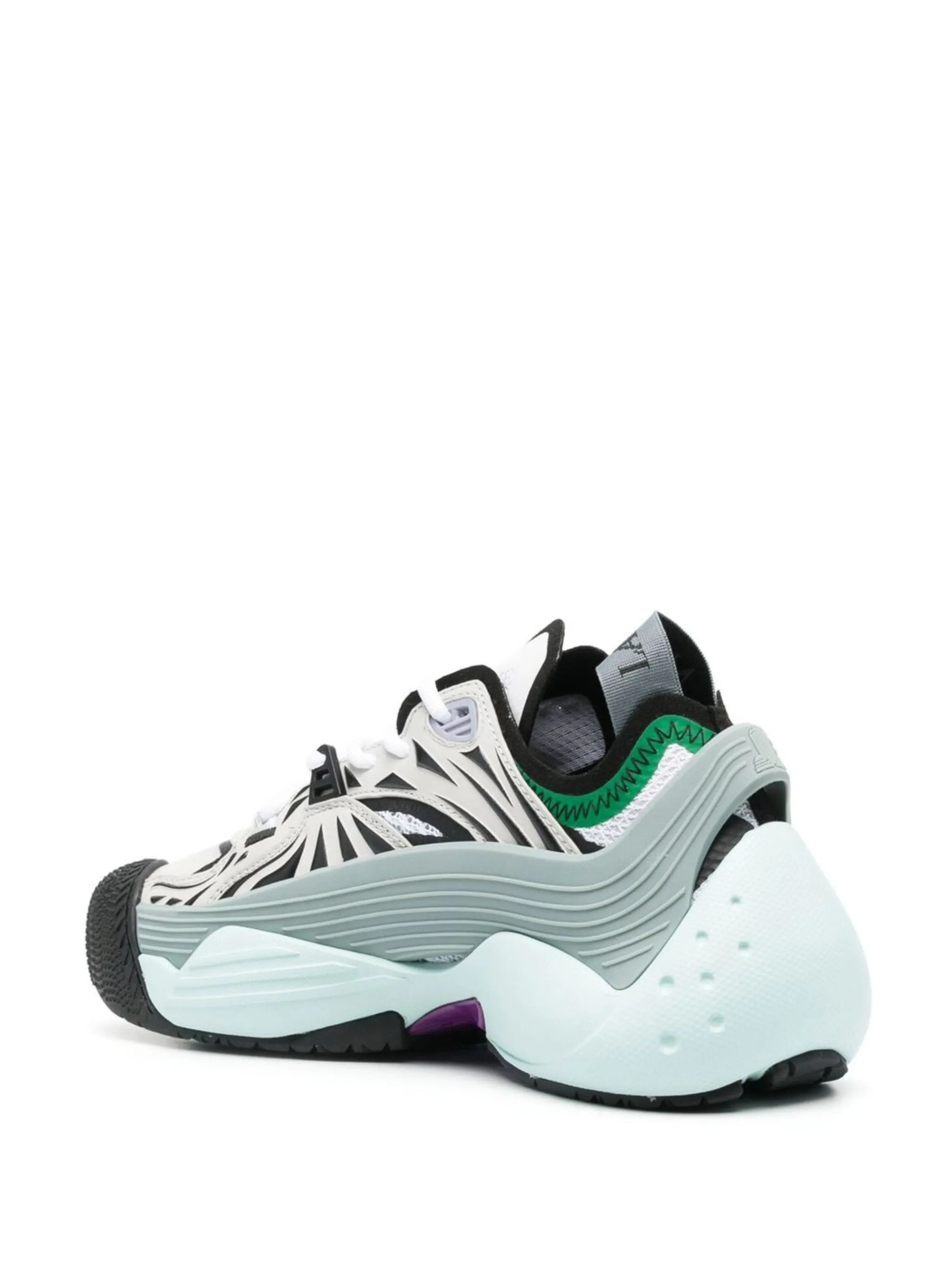 Lanvin o1y0125 Low-Top Sneakers in Multicolor Size US 8 / EU 41 - 3 Thumbnail