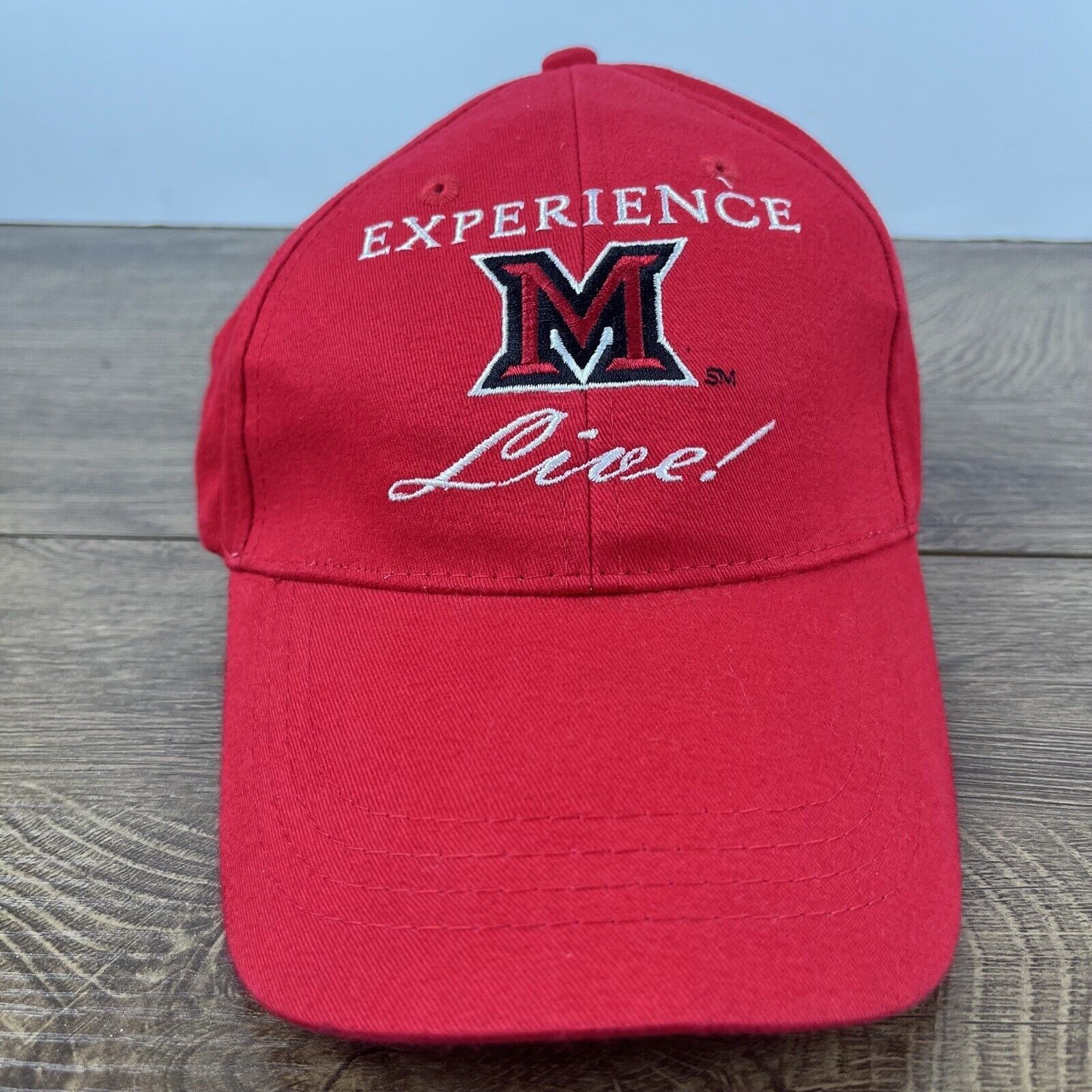 Other Miami Ohio Hat Oxford Experience Hat Red Hat Adjustable Red Size ONE SIZE - 1 Thumbnail