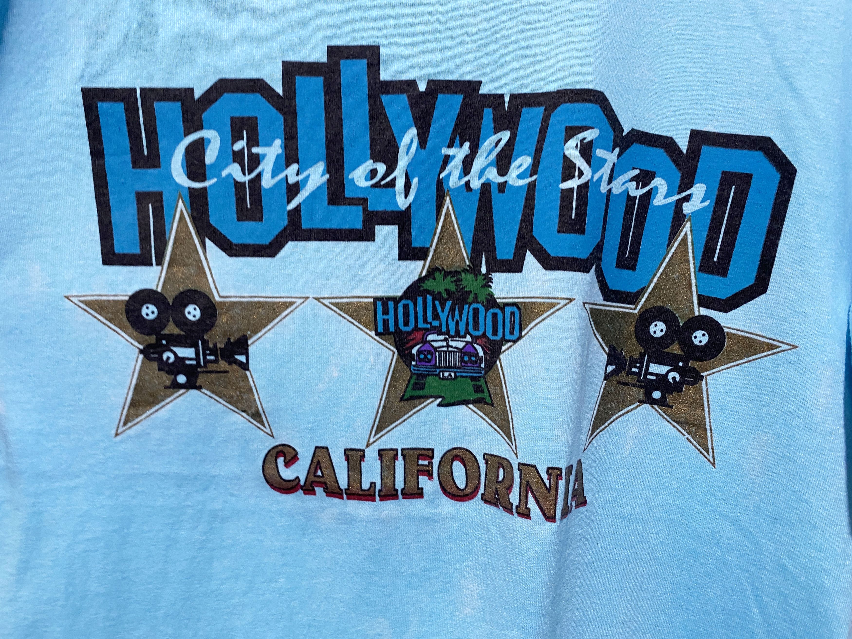 Vintage Vintage 90s Hollywood Shirt Size US L / EU 52-54 / 3 - 2 Thumbnail