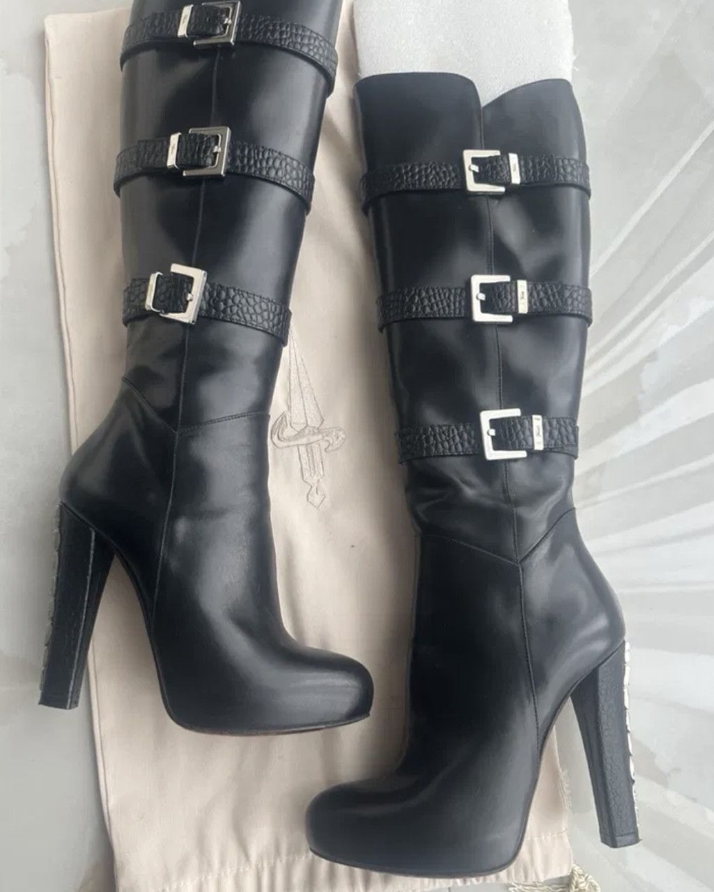 Paciotti Cesare Paciotti Dagger Heels Size US 6 / IT 36 - 1 Thumbnail