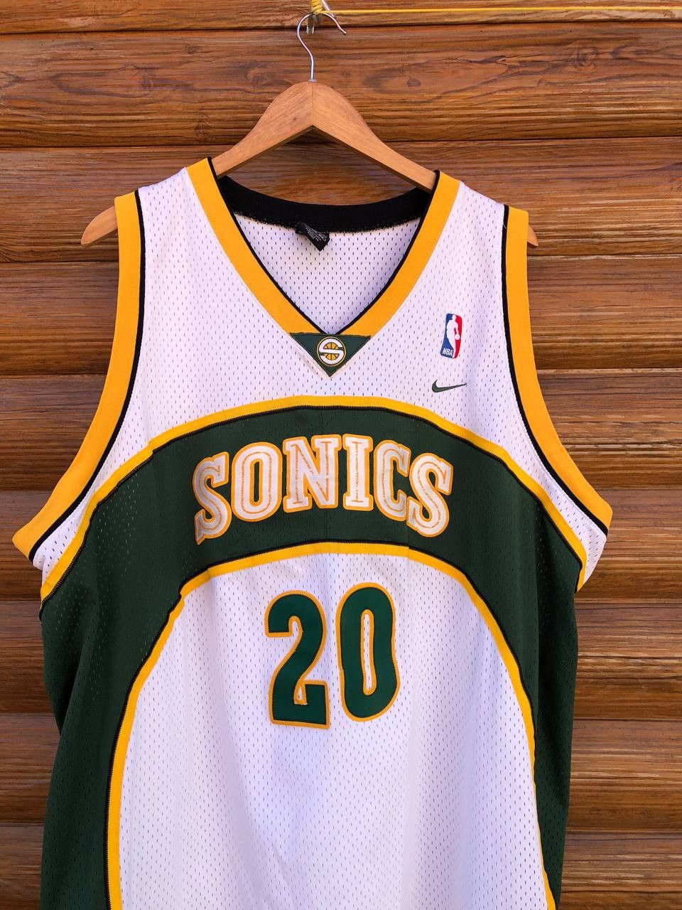 NBA Vintage Nike Seattle Sonics Gary Payton #20 NBA Jersey Size US XXL / EU 58 / 5 - 2 Thumbnail