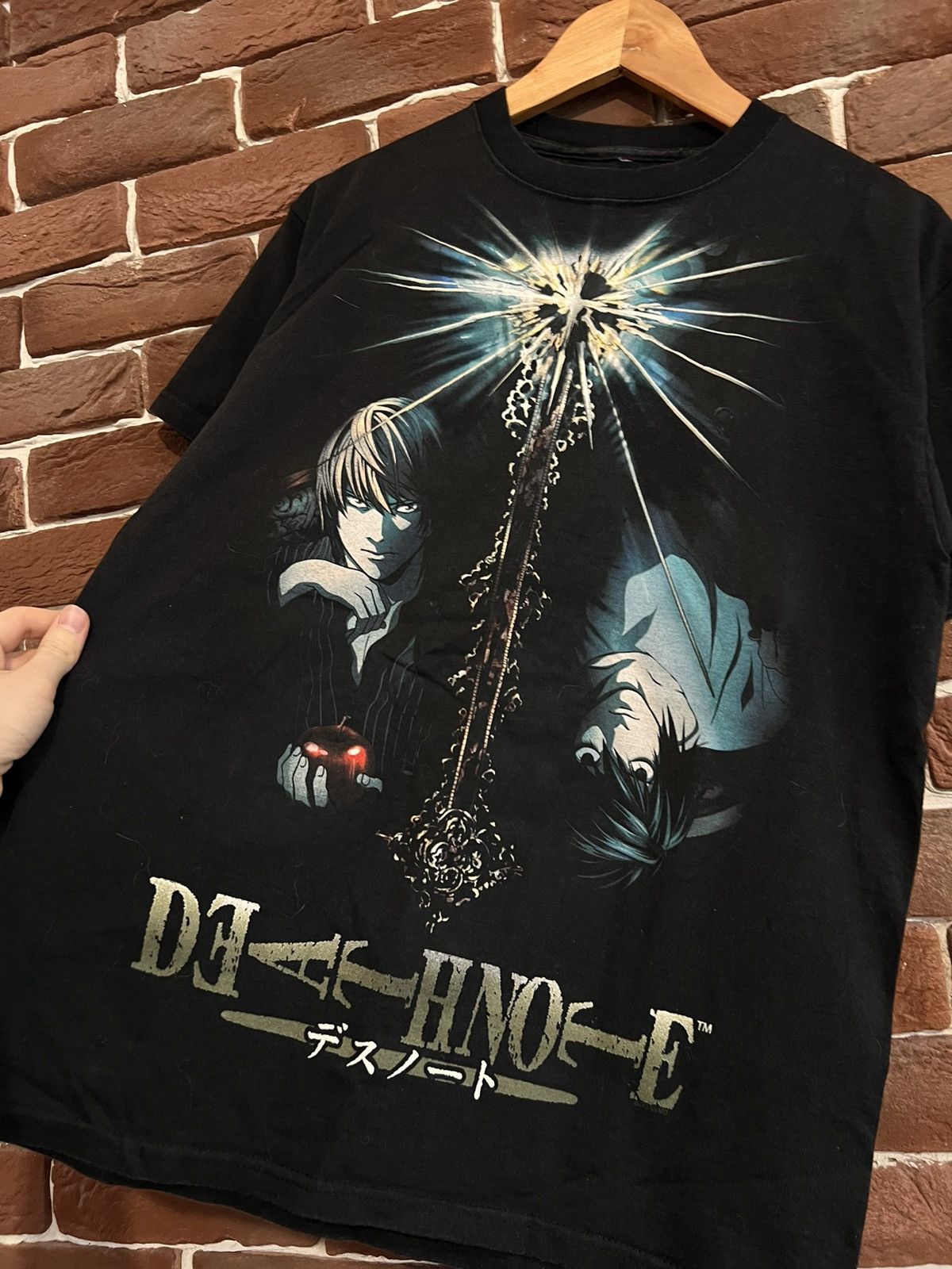 Anime × Vintage Rare Death Note Misa 00s Y2K Anime print tee Manga Grail Size US M / EU 48-50 / 2 - 3 Thumbnail