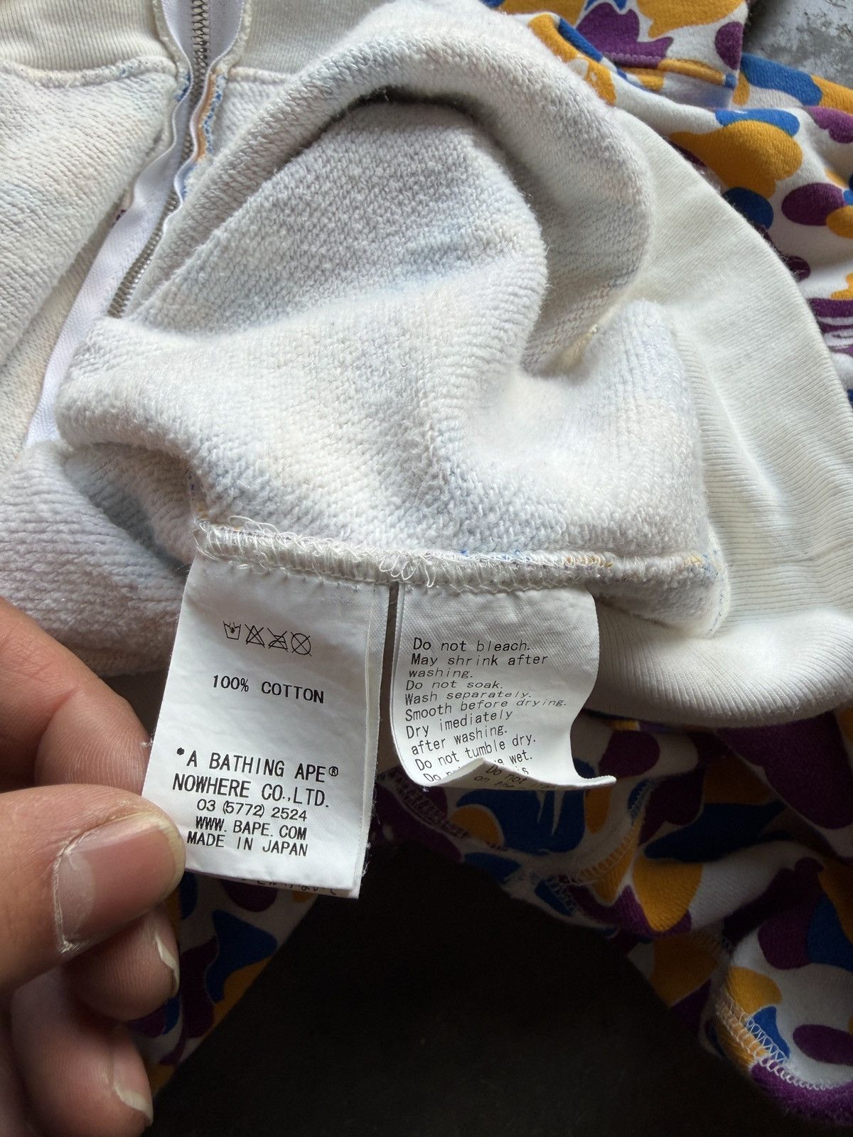 Bape 2008 BAPE Los Angeles Store Opening Full Zip Hoodie Sz XXL Size US XXL / EU 58 / 5 - 12 Thumbnail
