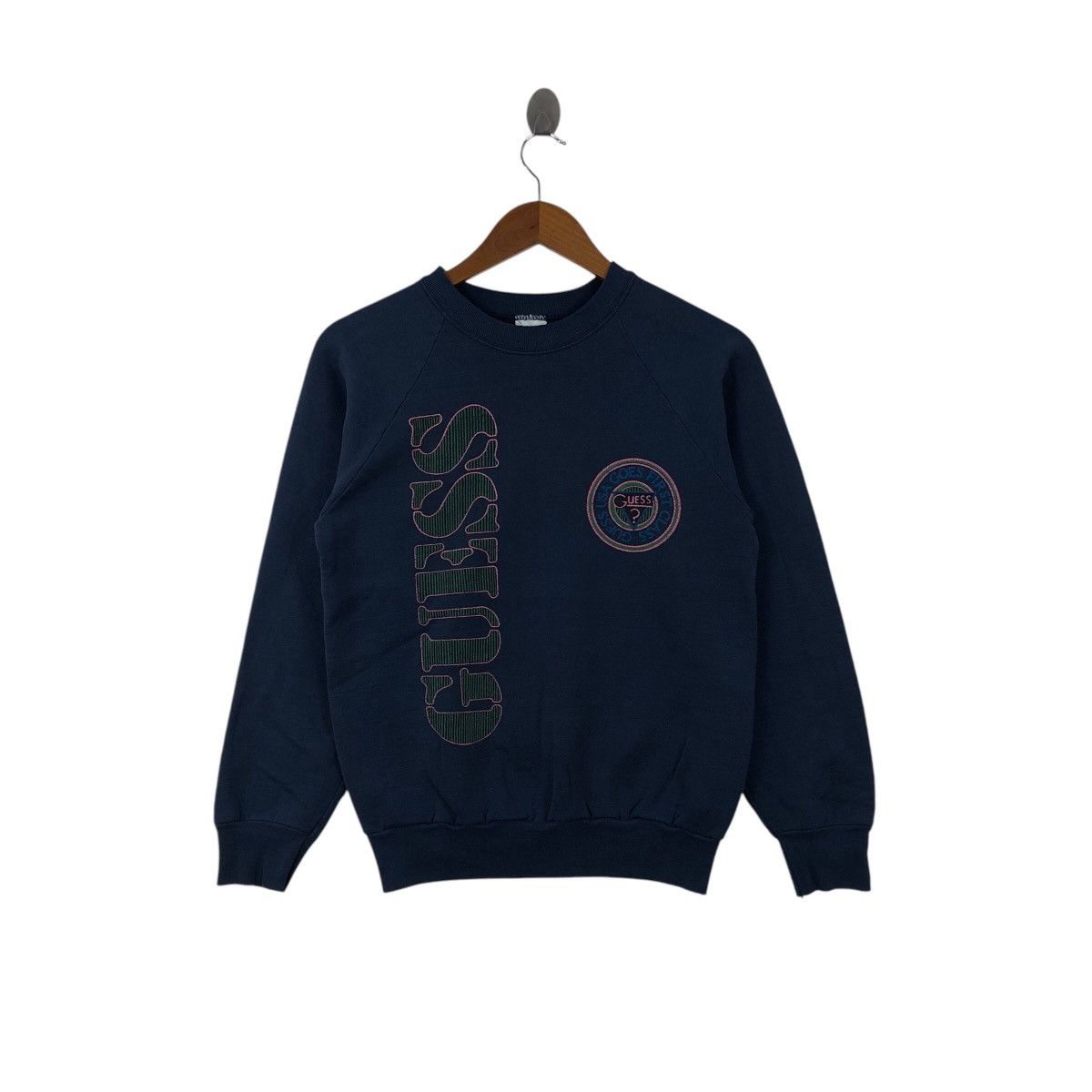 George × Guess Vintage 90s GUESS Usa GEORGE MARCIANO Crewneck Sweatshirt Size S / US 4 / IT 40 - 1 Thumbnail