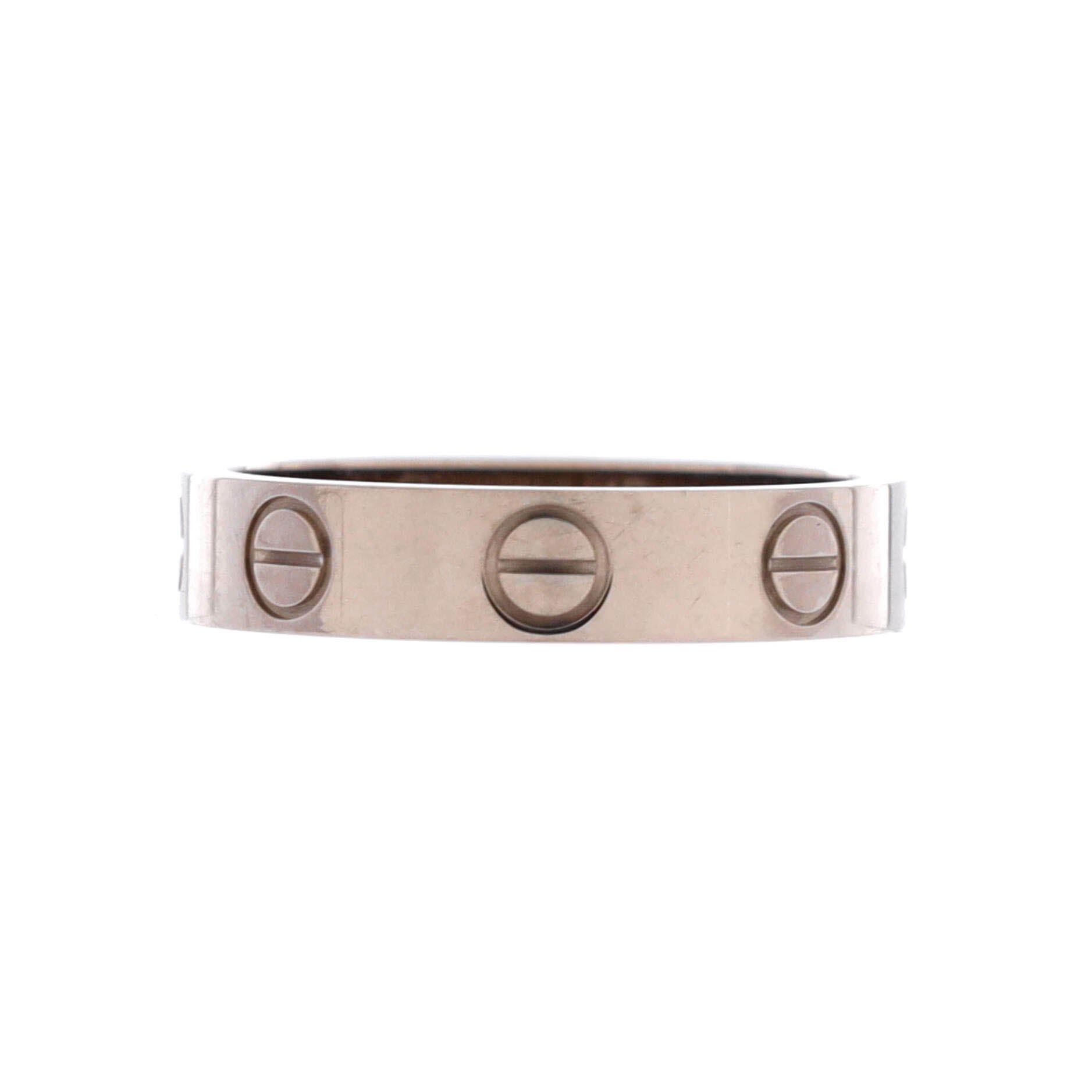 Cartier Love Wedding Band Ring Size ONE SIZE - 1 Thumbnail
