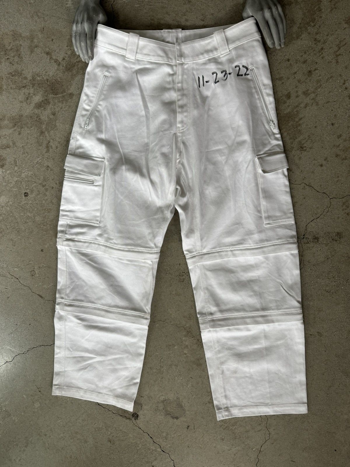 YEEZY SEASON X 10 SAMPLE MODULAR ZIP OFF BAGGY CARGO PANTS