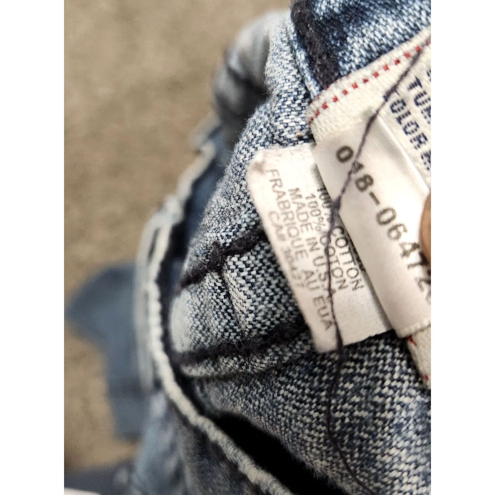 True Religion True Religion Jeans Billy BIG T WIDE LEG Pocket Relaxed Straight USA MADE 36X33 Jeans Men Regular Blue Cotton Denim Vintage No N/A Size US 36 / EU 52 - 4 Thumbnail