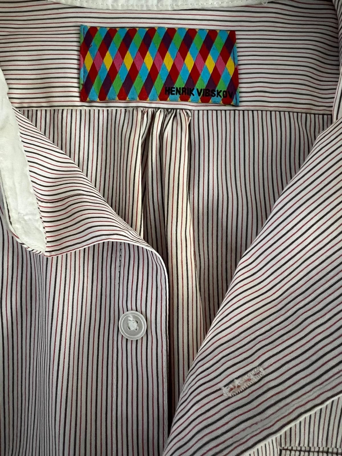 Henrik Vibskov Henrik Vibskov Mandarin Collar Shirt Size US M / EU 48-50 / 2 - 7 Thumbnail