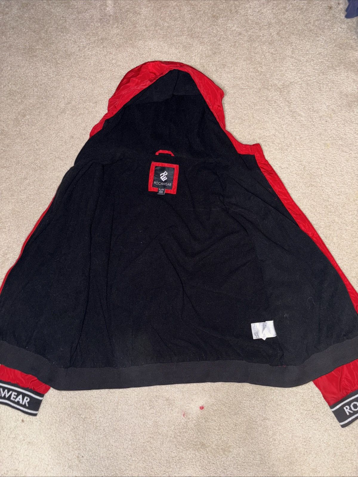 Rocawear Rocawear Jacket Light Bomber Outerwear Womens Size XL Red Size XL / US 12-14 / IT 48-50 - 5 Thumbnail