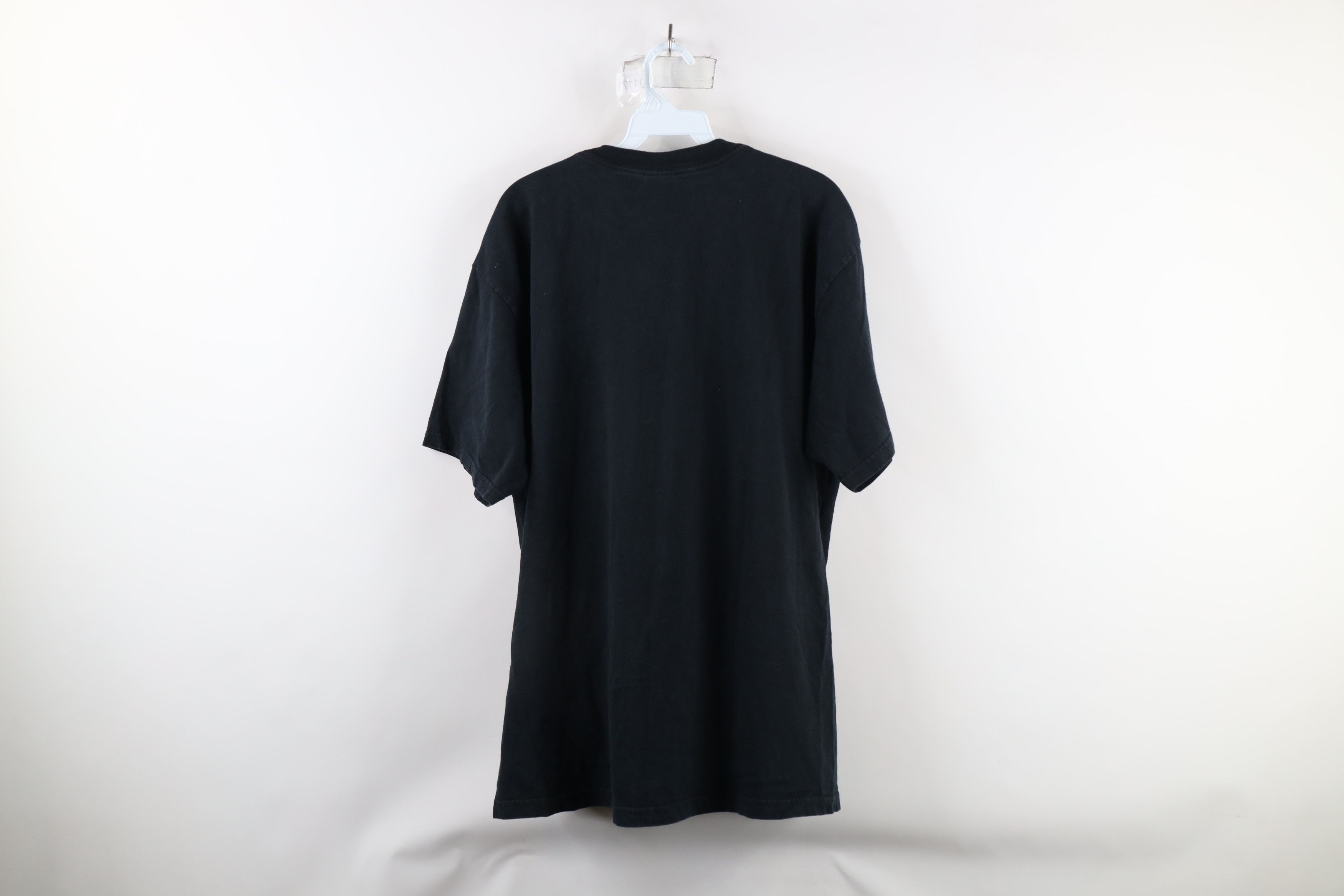 Vintage Vintage Streetwear Blank Heavyweight Cotton T-Shirt Black Size US L / EU 52-54 / 3 - 6 Thumbnail