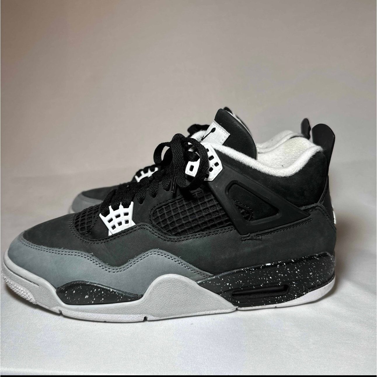 Jordan Brand × Nike Size 9.5 - Nike Air Jordan 4 Retro Fear 2024 Men's Shoes Size US 9.5 / EU 42-43 - 8 Thumbnail