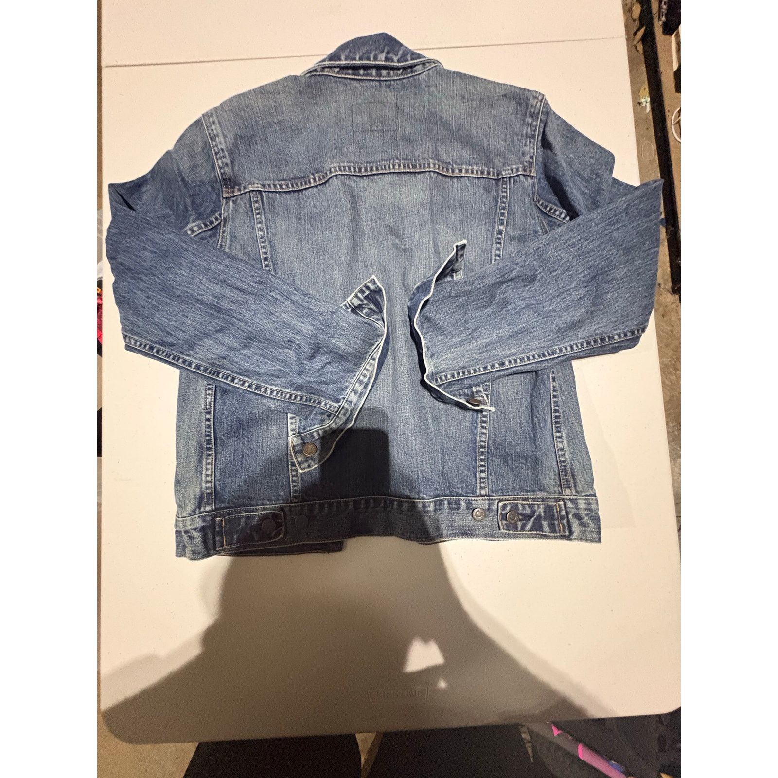 Gap GAP Women’s Denim Jacket Size Medium Blue Jean Button Up Size M / US 6-8 / IT 42-44 - 7 Thumbnail