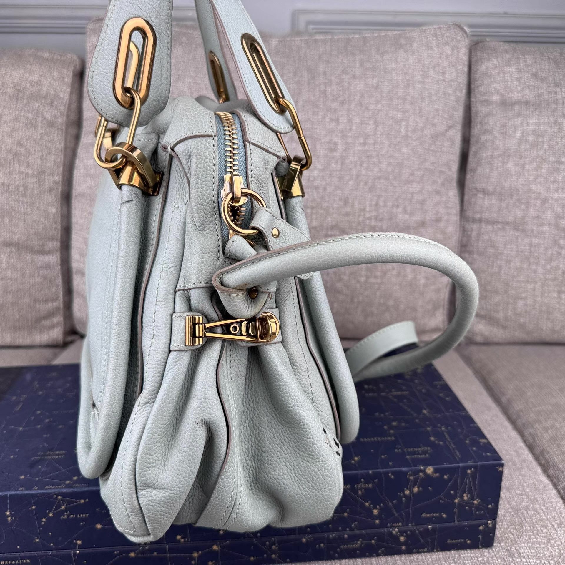 Chloe Chloé Paraty Calfskin Women's Crossbody Bag Ｑ27 Size ONE SIZE - 2 Thumbnail