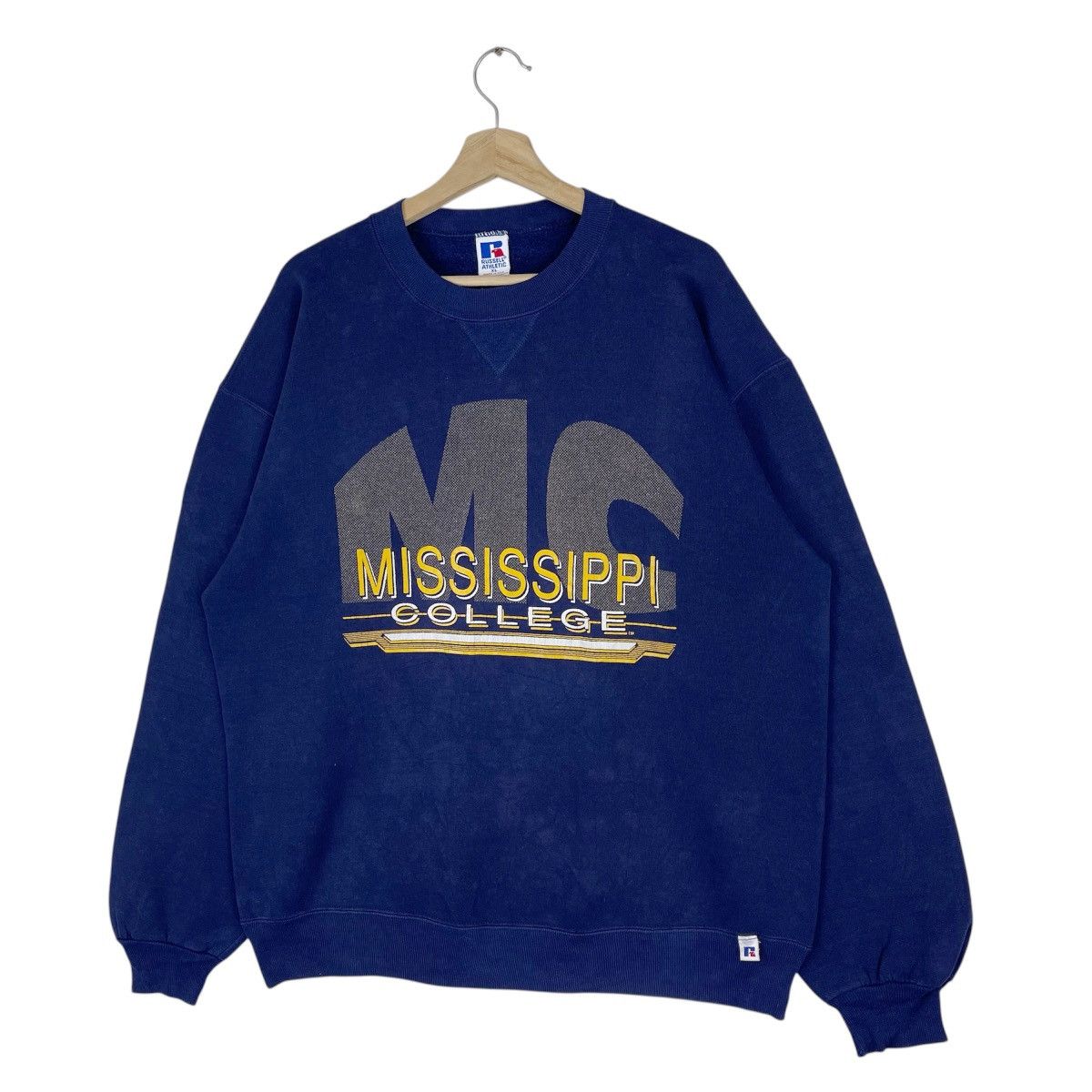 Vintage 90’s Mississippi College Sweatshirt Size US L / EU 52-54 / 3 - 2 Thumbnail