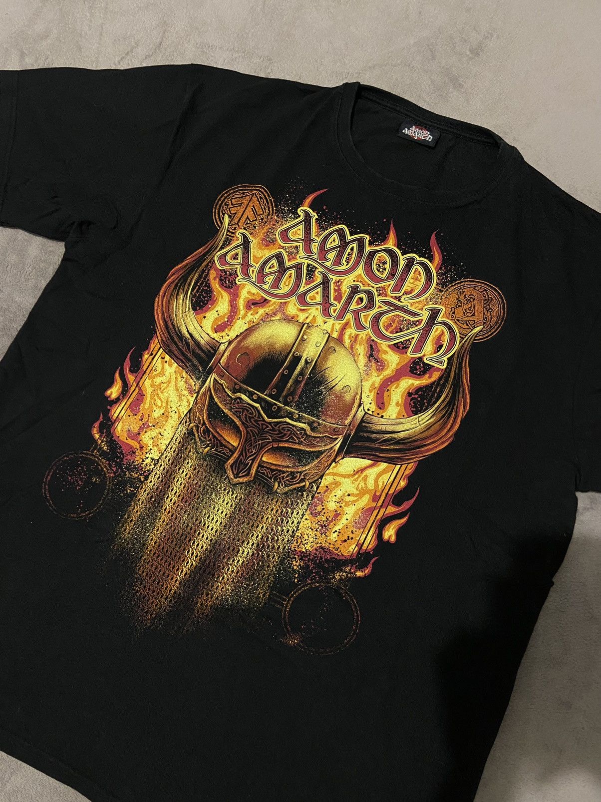 Band Tees × Vintage Amon Amarth vintage band t-shirt retro style Size US XL / EU 56 / 4 - 2 Thumbnail