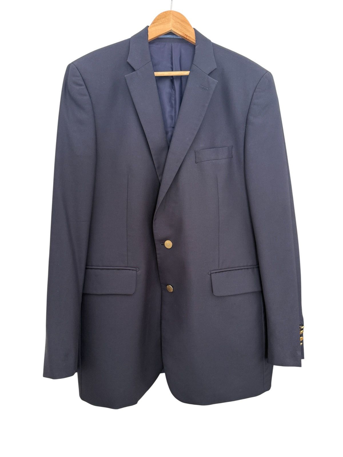 Gieves & Hawkes Gieves & Hawkes Mens Navy Blue Blazer Size 46R - 1 Thumbnail