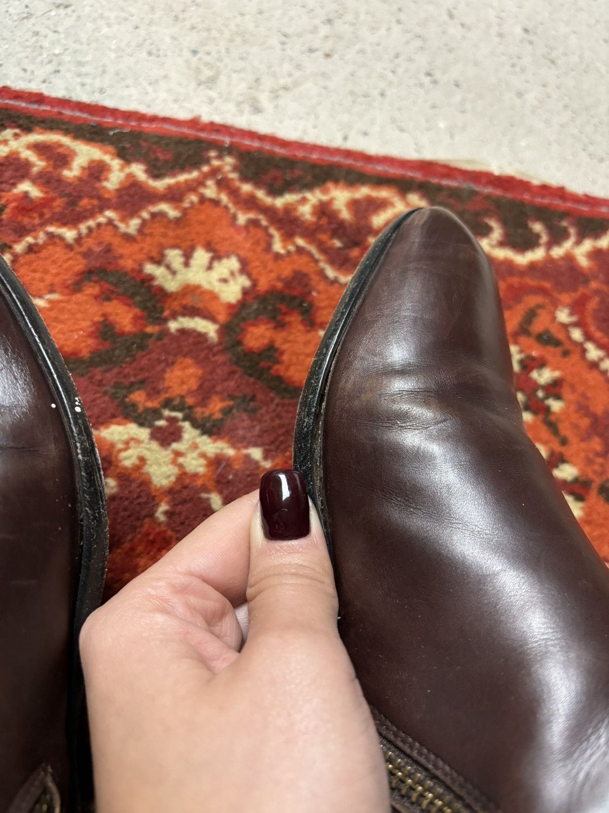 Designer × Roberto Botticelli × Vintage Vintage brown Roberto Botticelli handmade leather boots Size US 7 / IT 37 - 12 Thumbnail