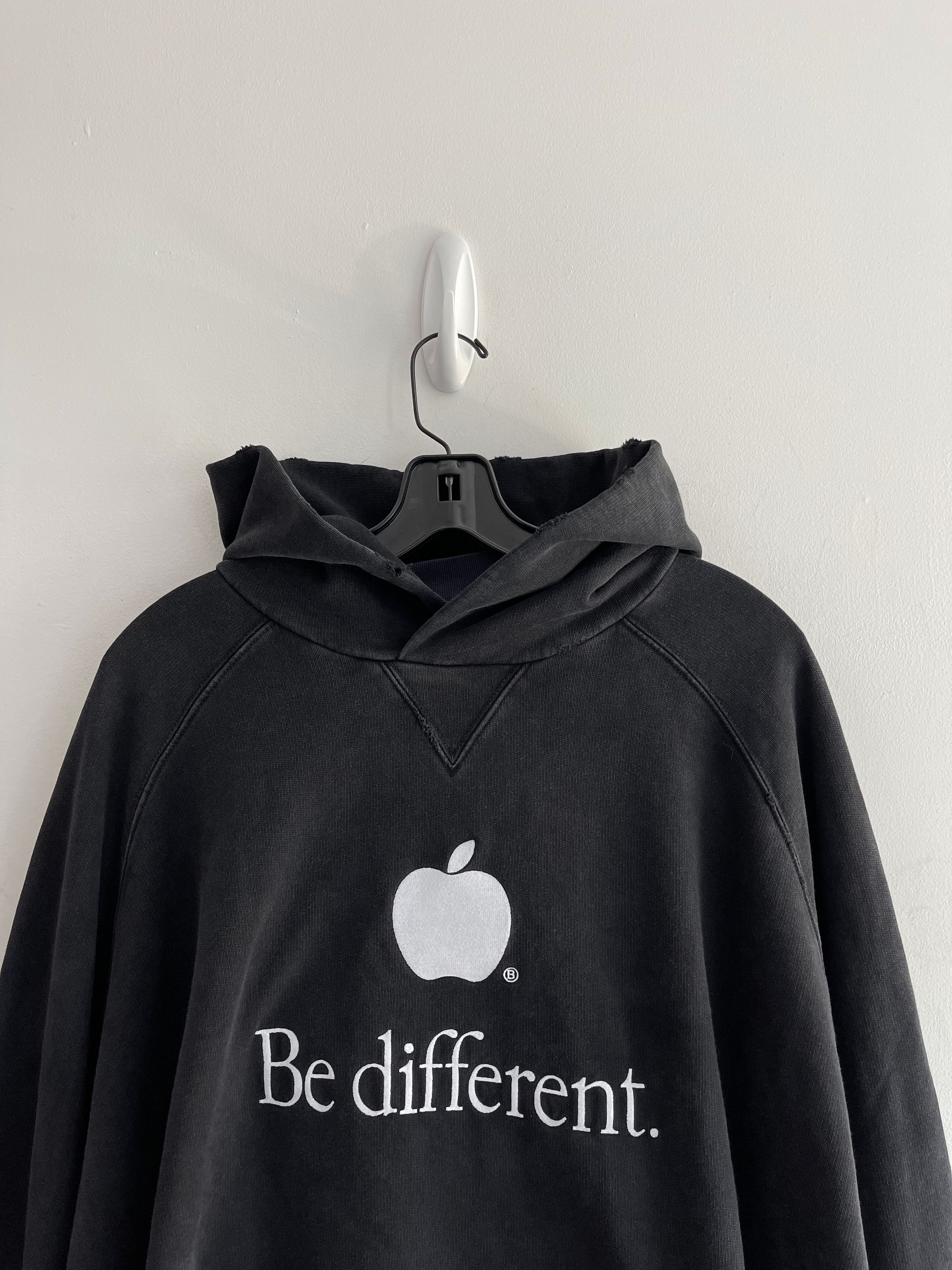 Balenciaga New Apple Be Different Layered Hoodie Rare Size (5) XXL Size US XXL / EU 58 / 5 - 4 Thumbnail
