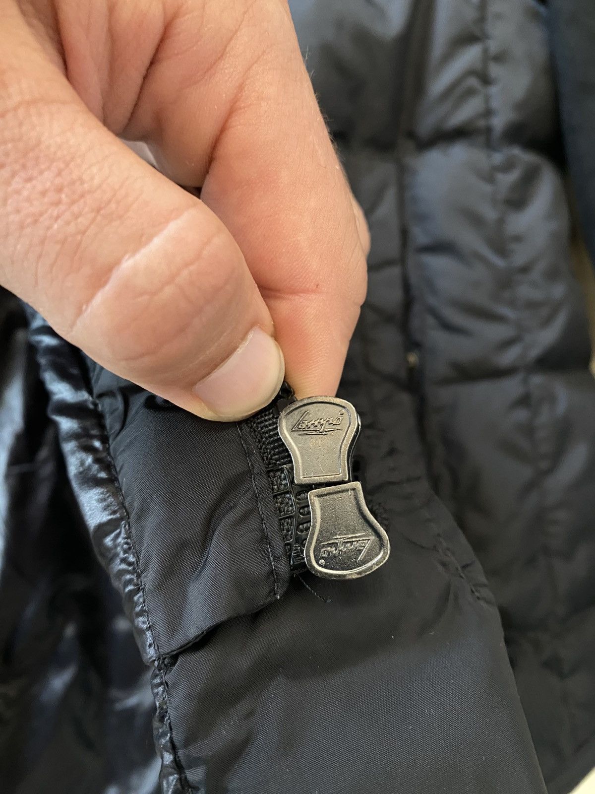 Moncler Moncler Down Jacket Black Patch Blais Giubbotto Size US L / EU 52-54 / 3 - 9 Thumbnail