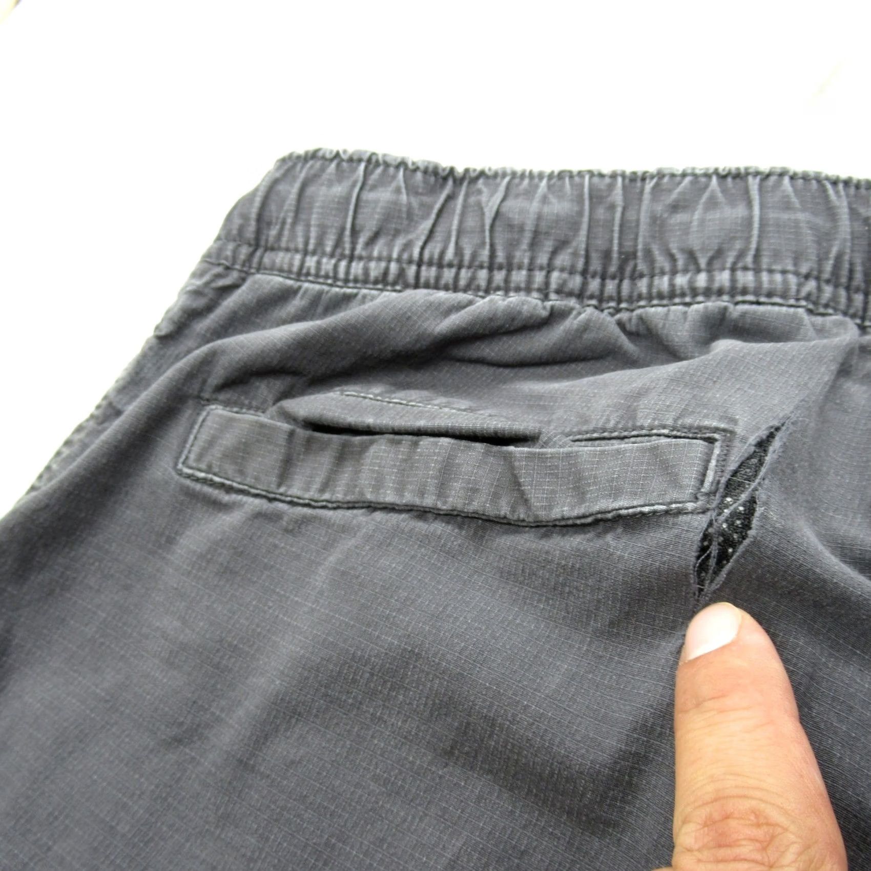 Vuori Vuori Pants Men Medium Gray Elastic Drawstring Pockets Ripstop Climbing READ Size US 31 - 7 Thumbnail