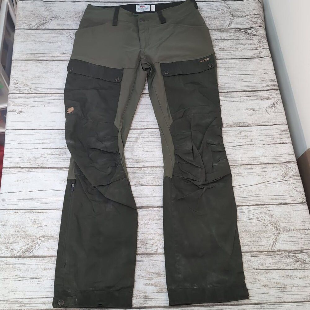 Fjallraven Fjällräven Keb Trousers Green G-1000 Trekking Hiking Pants Size 34" / US 12 / IT 48 - 1 Thumbnail