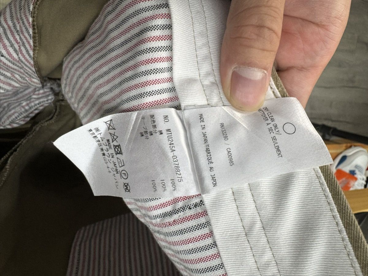 Thom Browne Thom Browne Twill Chino Trousers (Size 3) Size US 33 - 9 Thumbnail