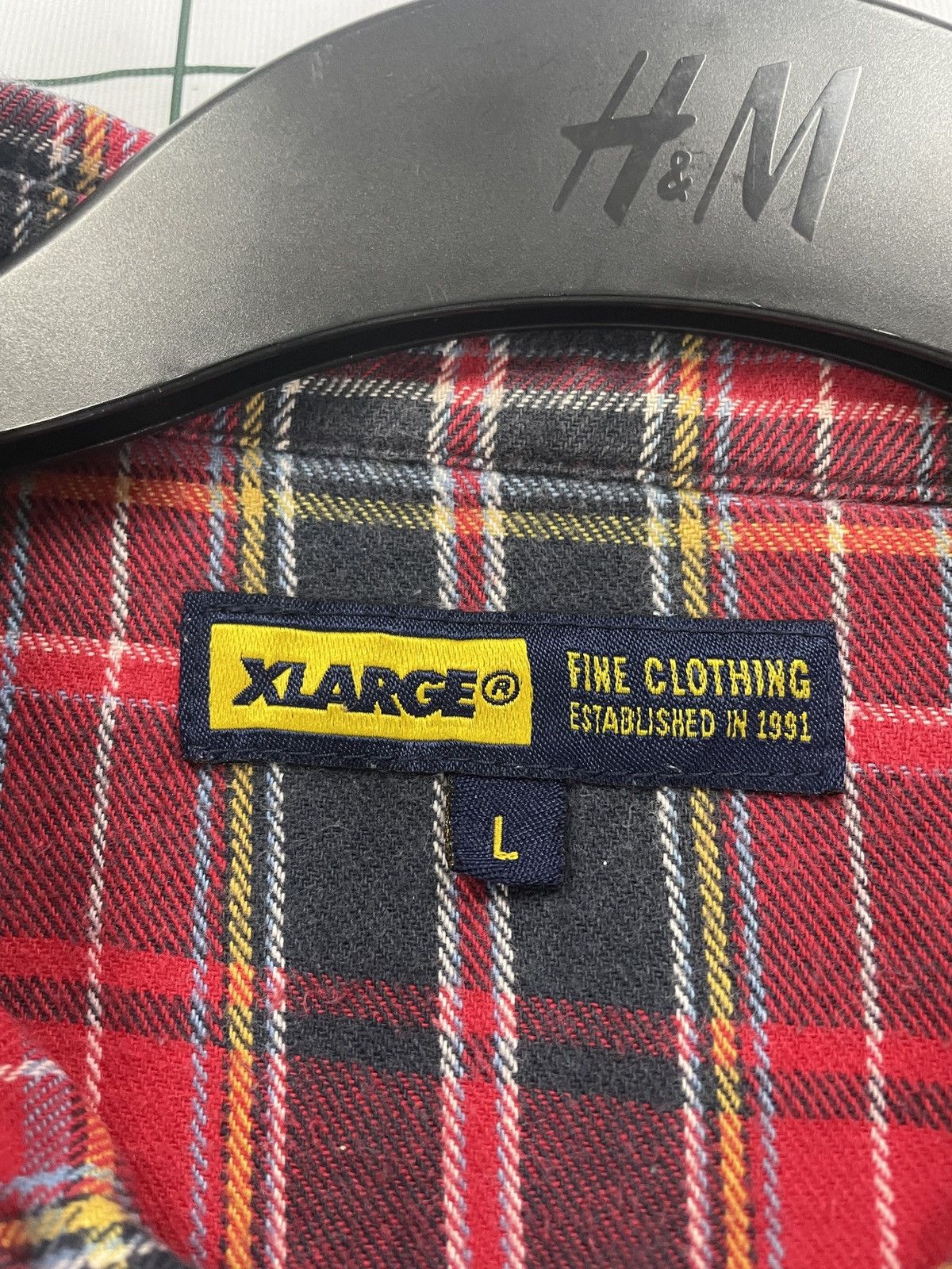 X-LARGE Xlarge x flannel x japan x Large Size US L / EU 52-54 / 3 - 3 Thumbnail