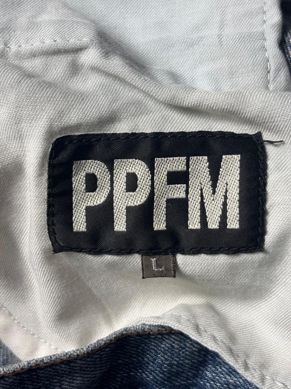 PPFM 2000s PPFM Snake Skin Pocket Distressed Jeans Size US 34 / EU 50 - 7 Thumbnail