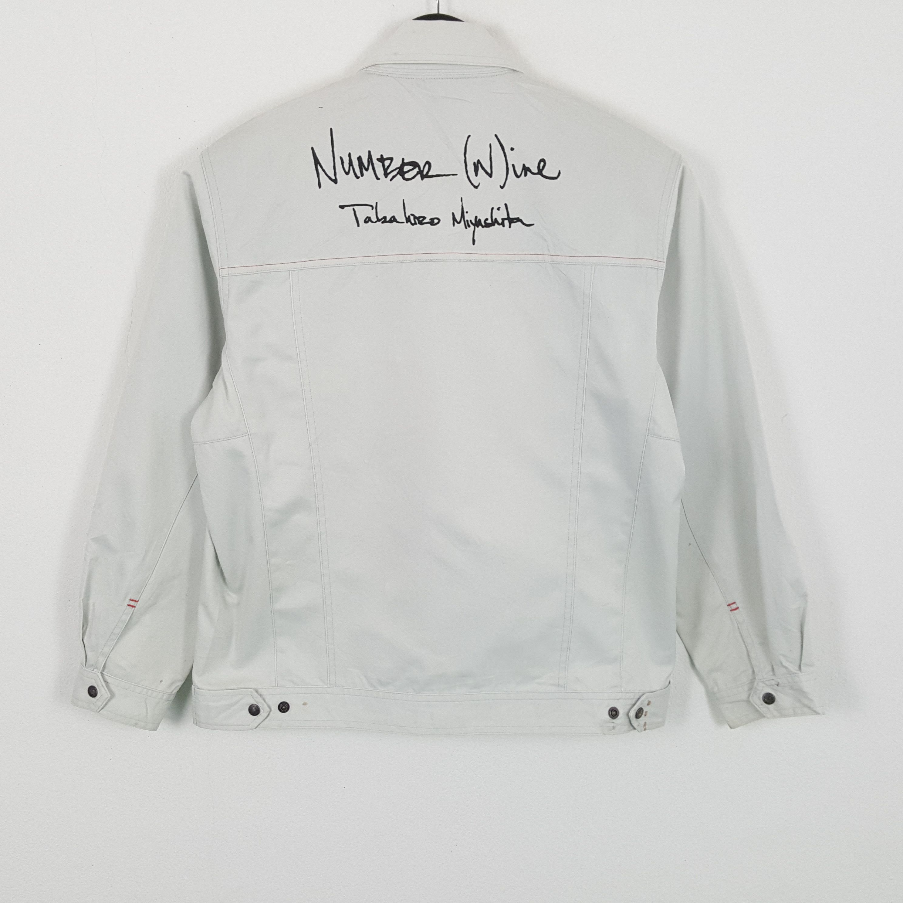 Japanese Brand × Kansai Yamamoto × Vintage Kansai X Custom NUMBER (N)INE Art Style Jacket Size US L / EU 52-54 / 3 - 1 Thumbnail