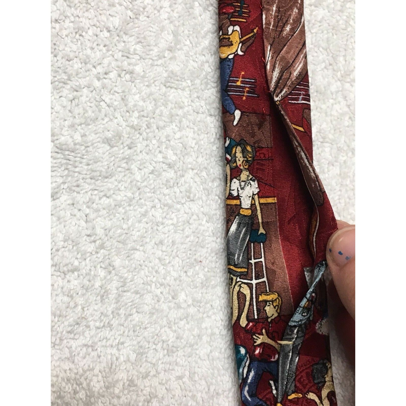 Tabasco TABASCO HOT SAUCE CLUB TABASCO CARTOON NECKTIE Size ONE SIZE - 6 Thumbnail