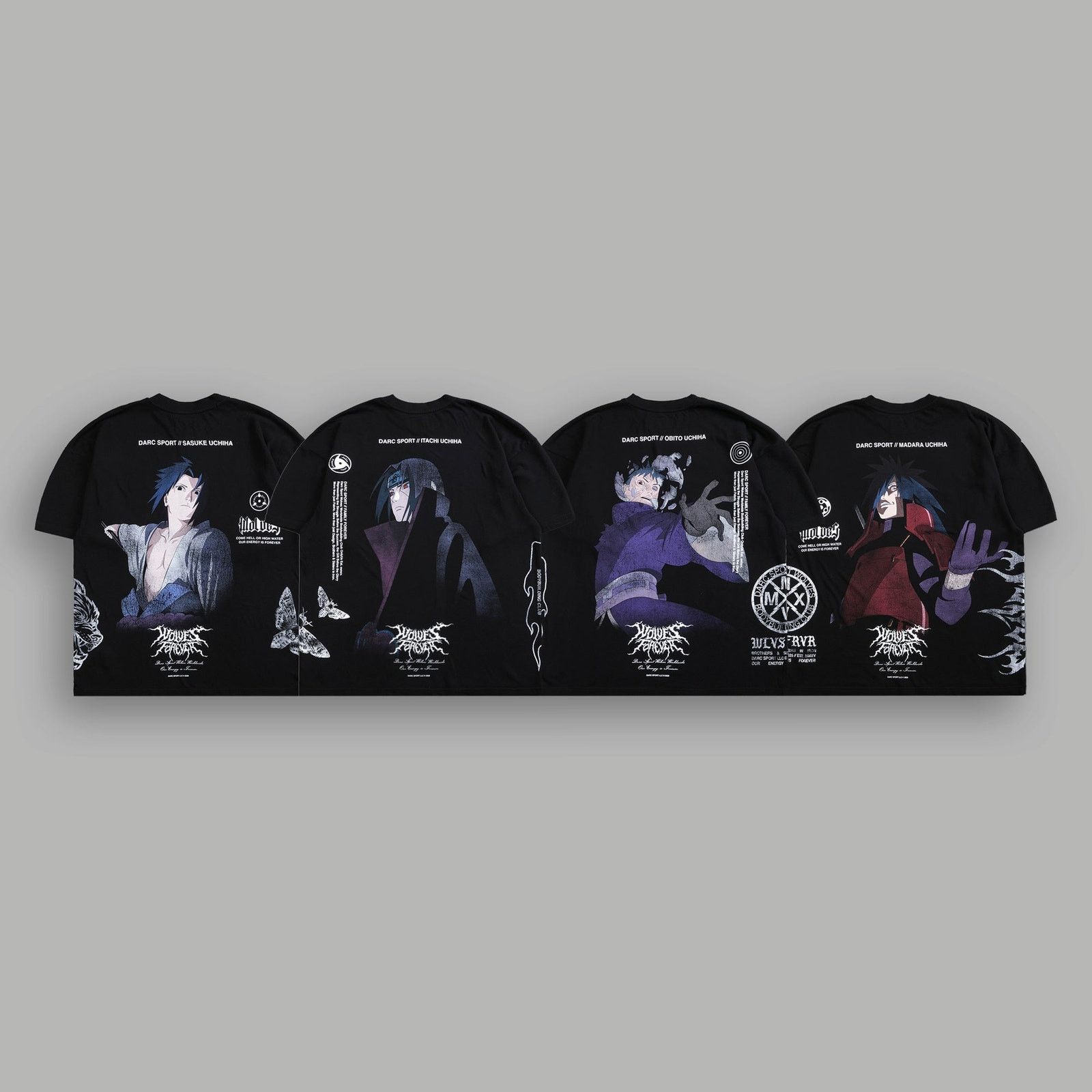 Darc Sport Darc Sport x Uchiha Clan Side-By-Side Tee Box Set Size M Size US M / EU 48-50 / 2 - 1 Thumbnail
