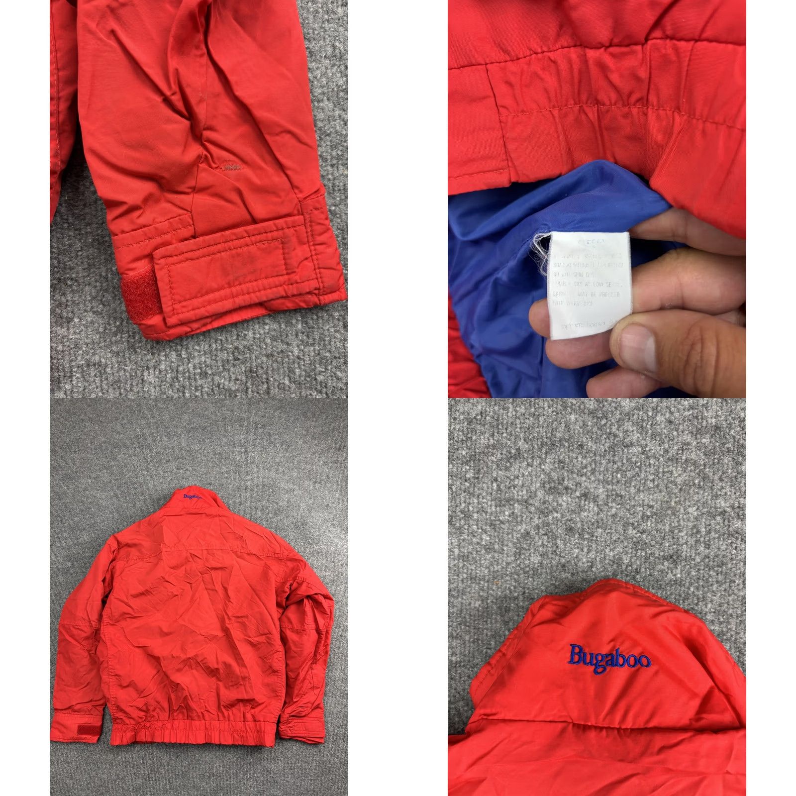 Vintage VINTAGE Columbia Jacket Womens Small Red Bugaboo Radial Sleeve Full Zip Korea 90s Size S / US 4 / IT 40 - 8 Thumbnail