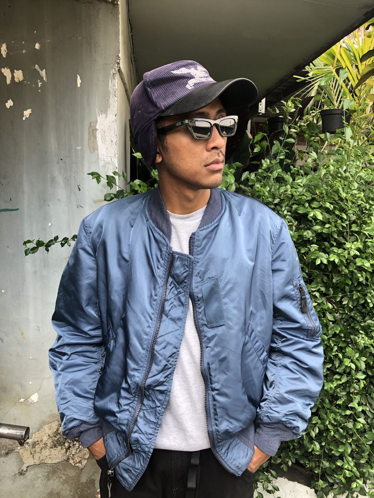 Alpha Industries Vtg Usaf ma1 flying jacket man alpha industries Size US M / EU 48-50 / 2 - 15 Thumbnail