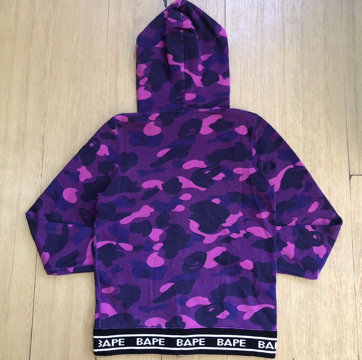 Bape Color Camo Full Zip Hoodie Size XS / US 0-2 / IT 36-38 - 2 Thumbnail