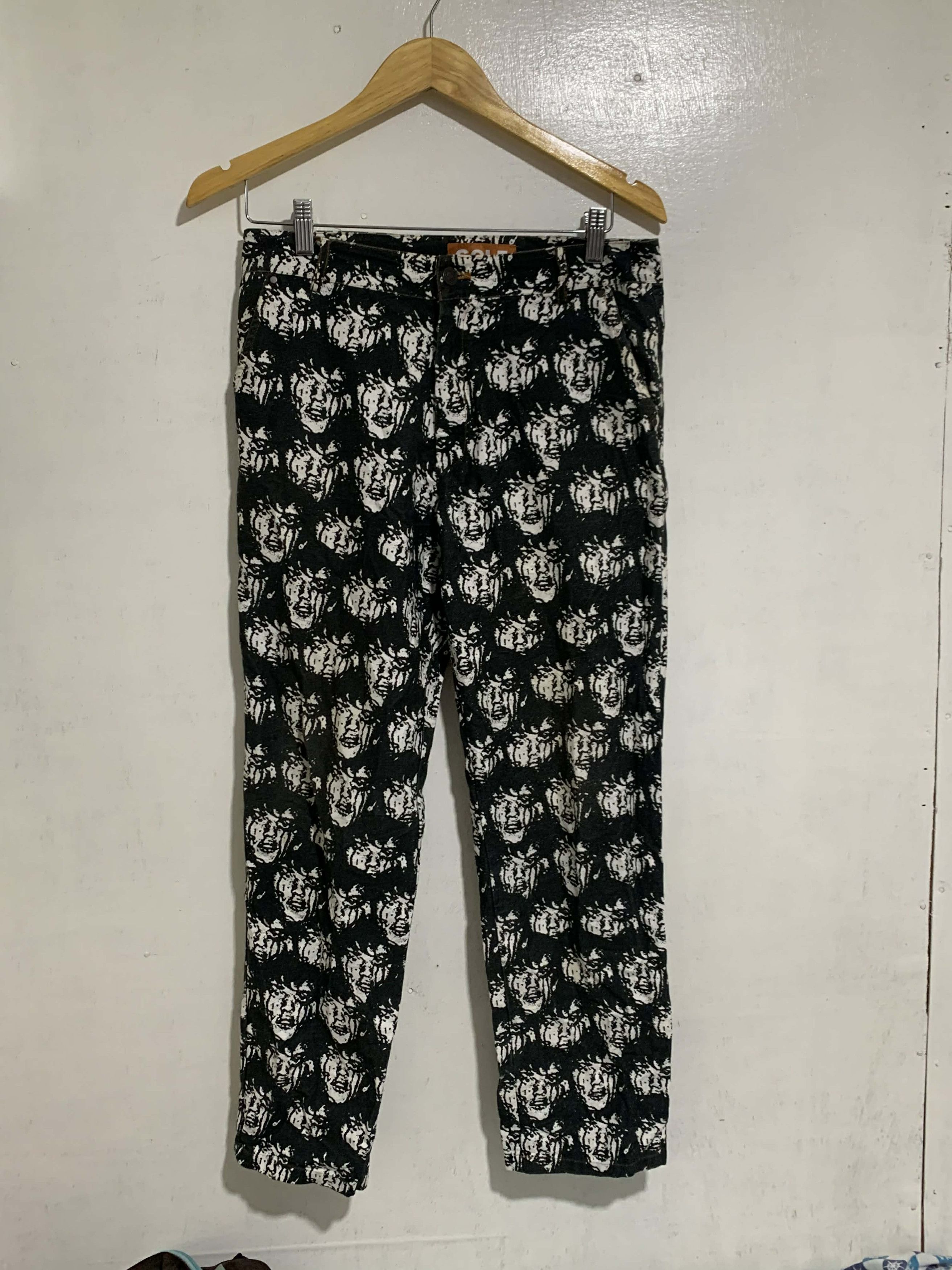 Golf Wang Golf Wang X Tyler The Creater Punk Face Pants Size US 31 - 1 Thumbnail