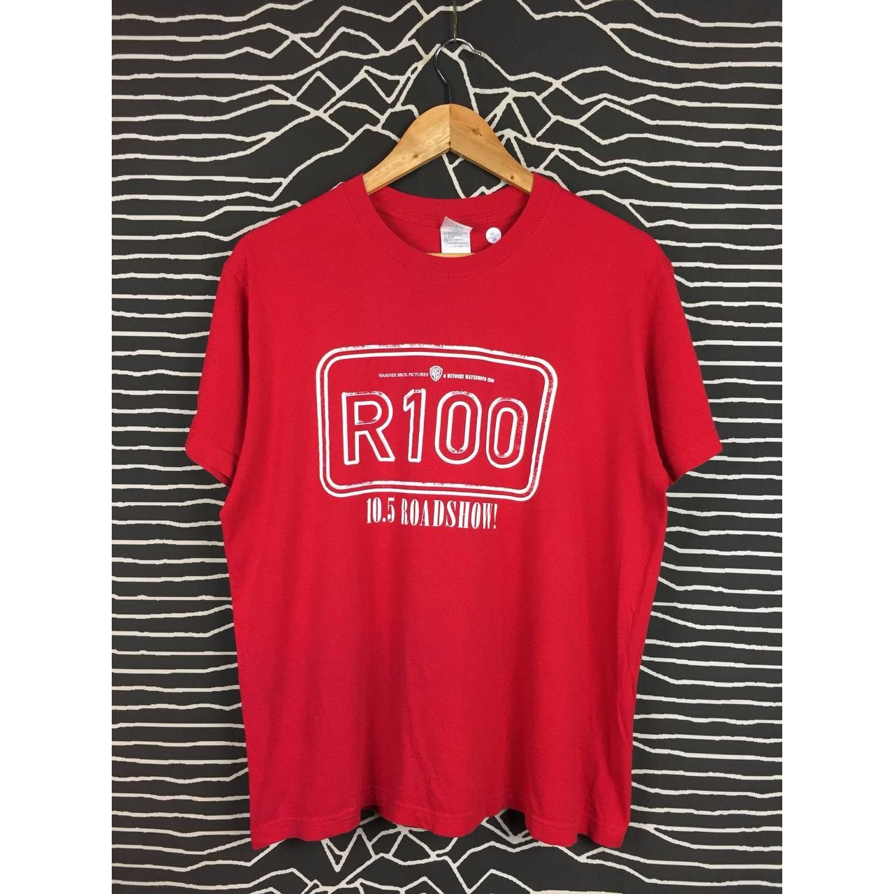 Japanese Brand × Vintage R100 Dramedy Film Hitoshi Matsumoto Warner Bros Movie Tee Size US L / EU 52-54 / 3 - 1 Thumbnail