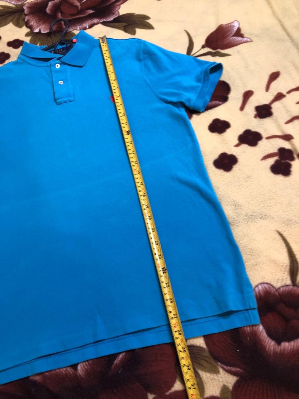 Polo Ralph Lauren Polo by Ralph Lauren Mens Blue Stretch Short Sleeve Polo Size US L / EU 52-54 / 3 - 4 Thumbnail