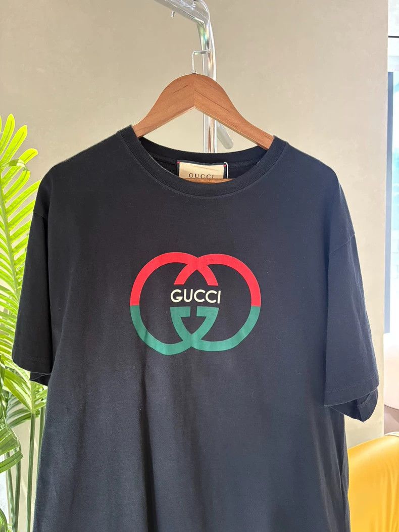 Gucci Gucci Classic black double G short sleeves 2502-Nextarrow Size US M / EU 48-50 / 2 - 4 Thumbnail