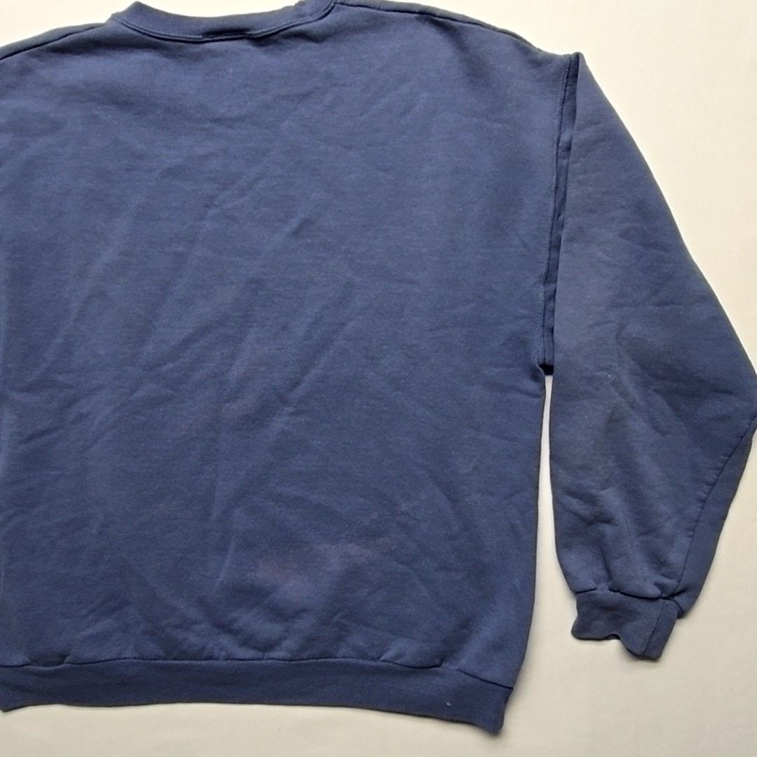 Jerzees Vintage Winter Sweatshirt Graphic Trees Large Crewneck 90s Size L / US 10 / IT 46 - 11 Thumbnail