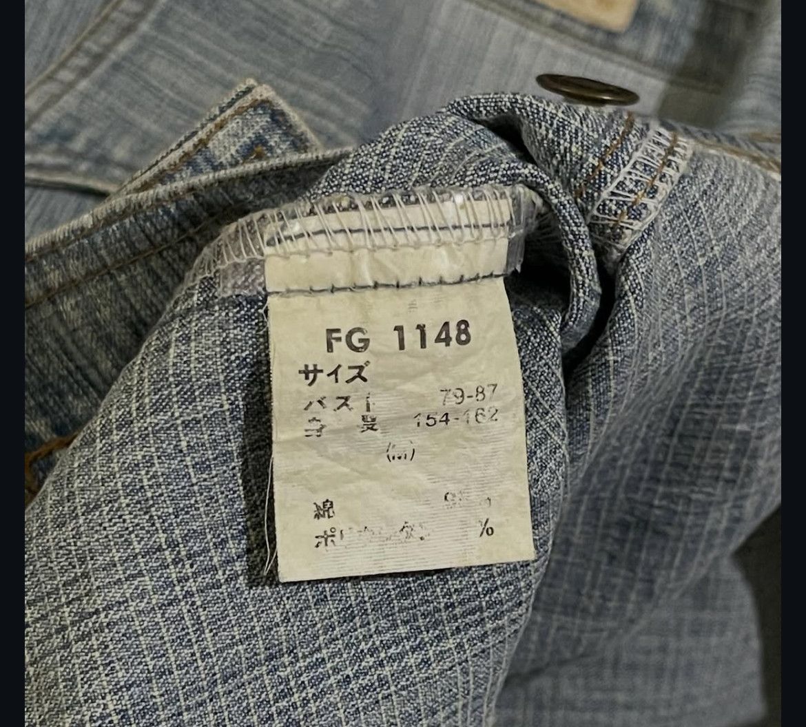 GOA 2000s G.o.a Japanese Trucker Wash Jeans Jacket y2k Lgb Size US M / EU 48-50 / 2 - 7 Thumbnail