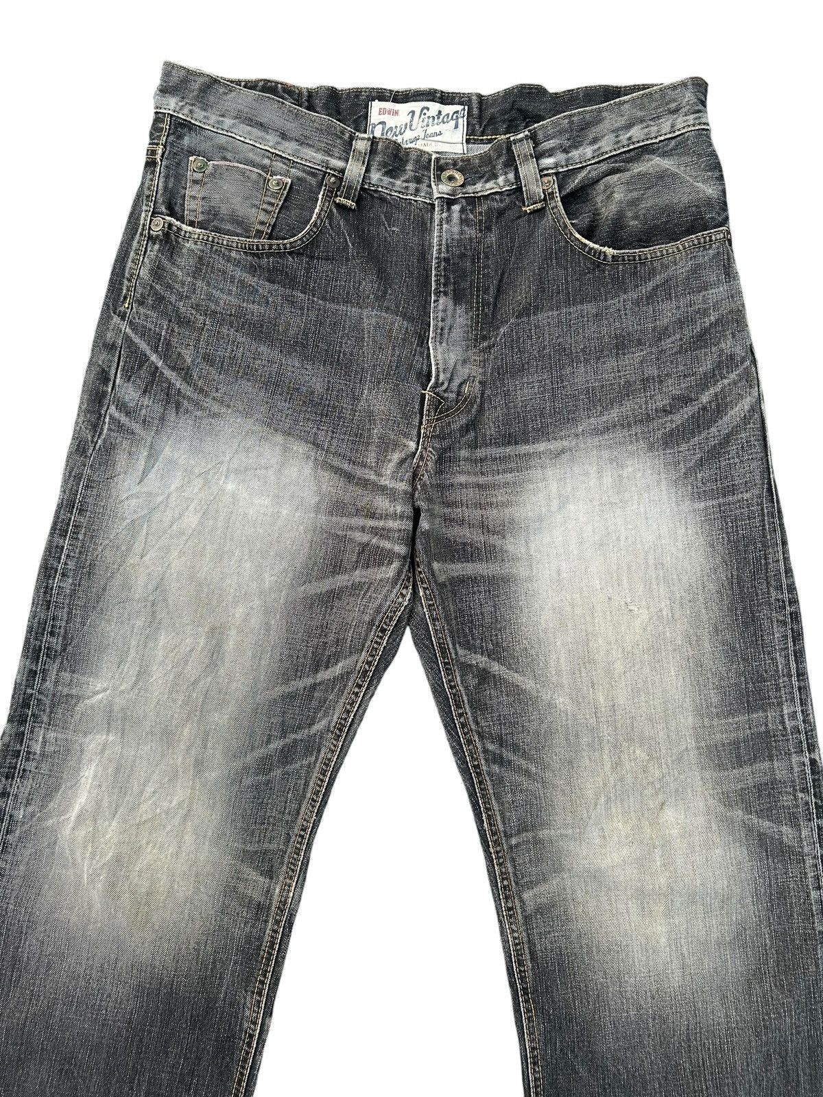 Kapital Thrashed Vintage Edwin 505V Selvedge Denim Jeans Size US 36 / EU 52 - 5 Thumbnail